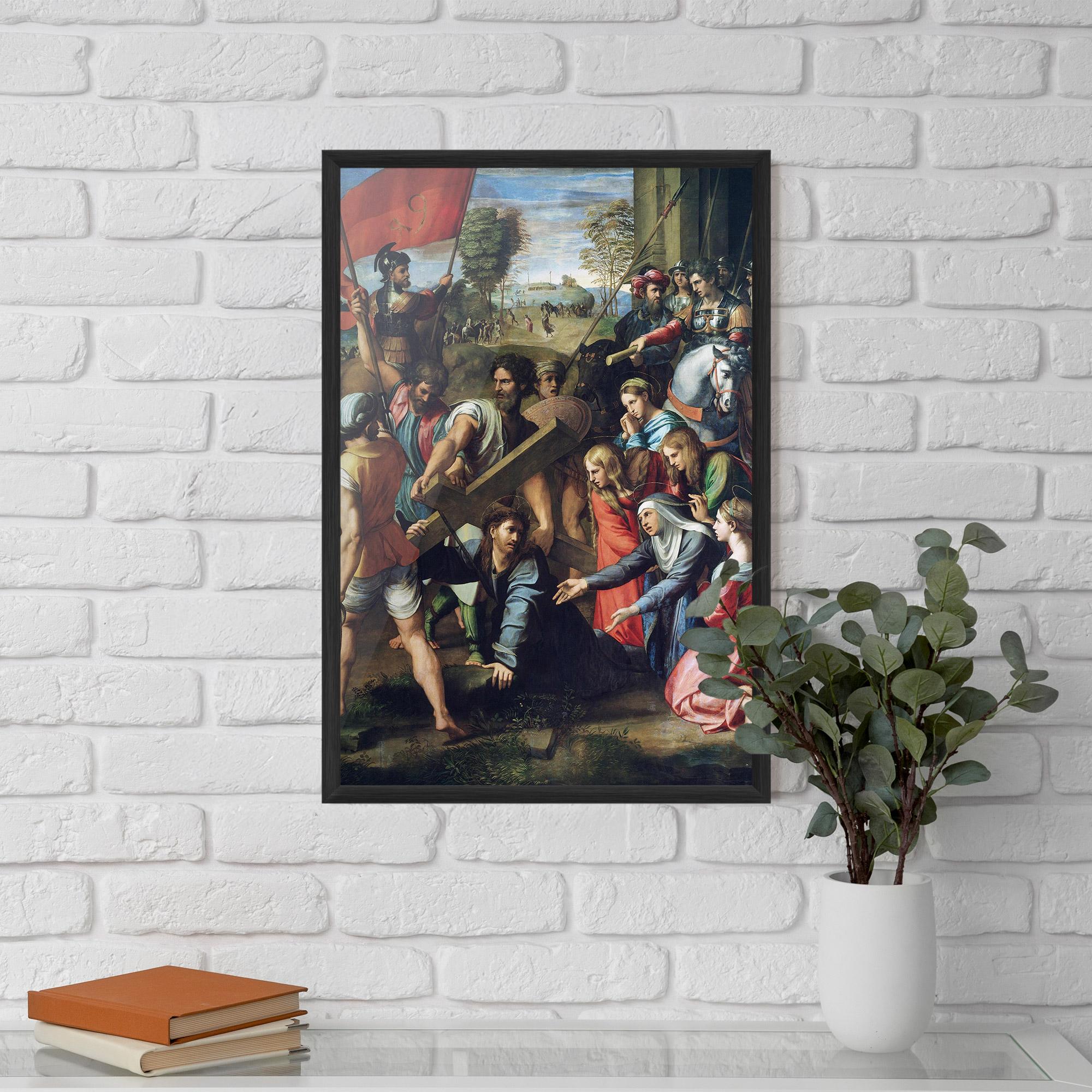 Plakat w Ramie Taking The Cross mockup 5