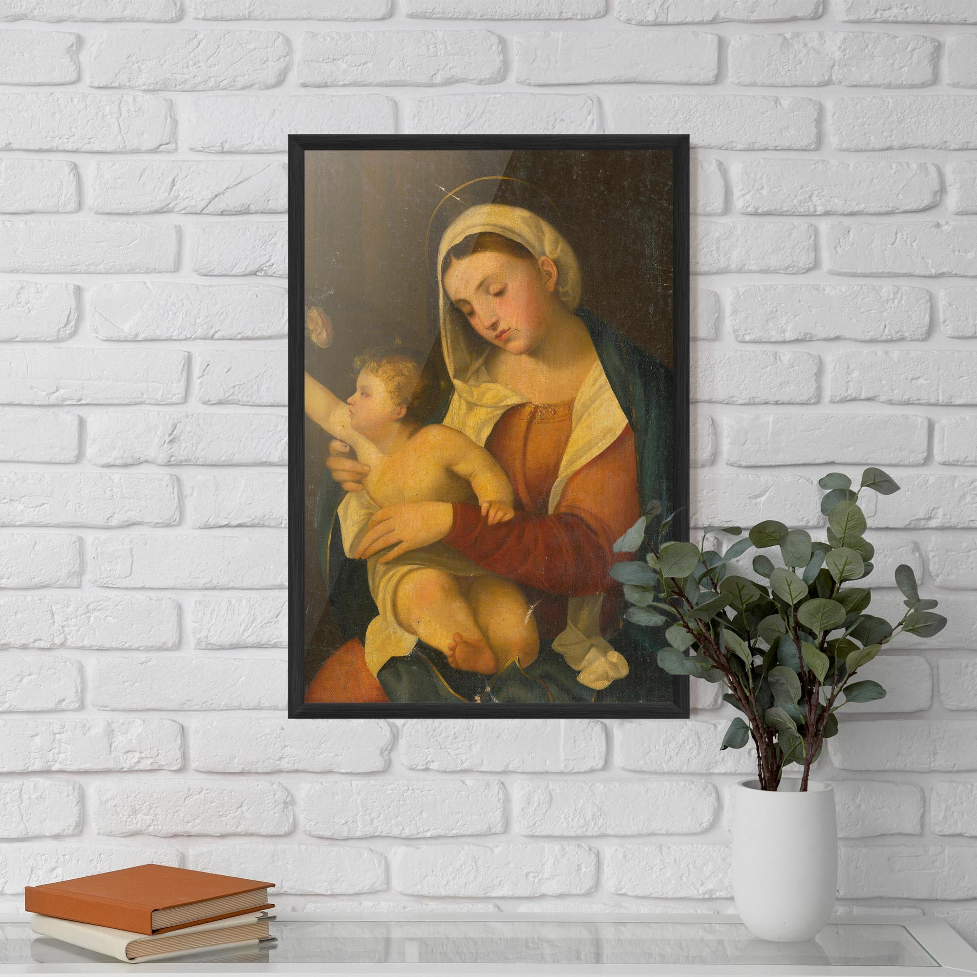 Plakat w Ramie Yellow Light Baby mockup 5