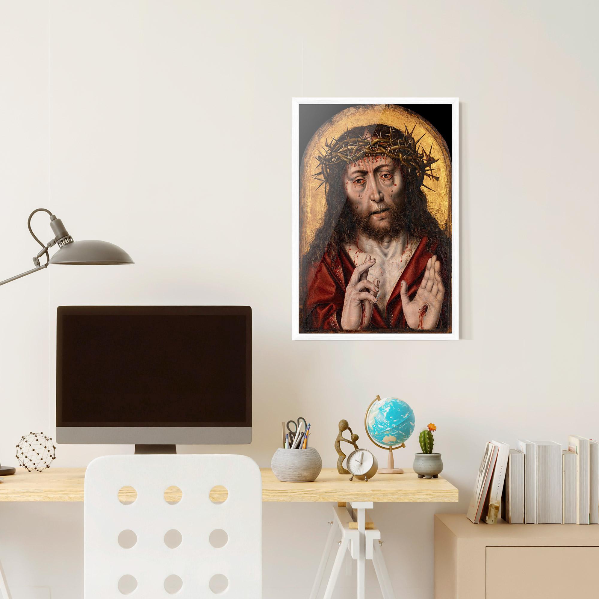 Plakat w Ramie Blood Hand Jesus mockup 6