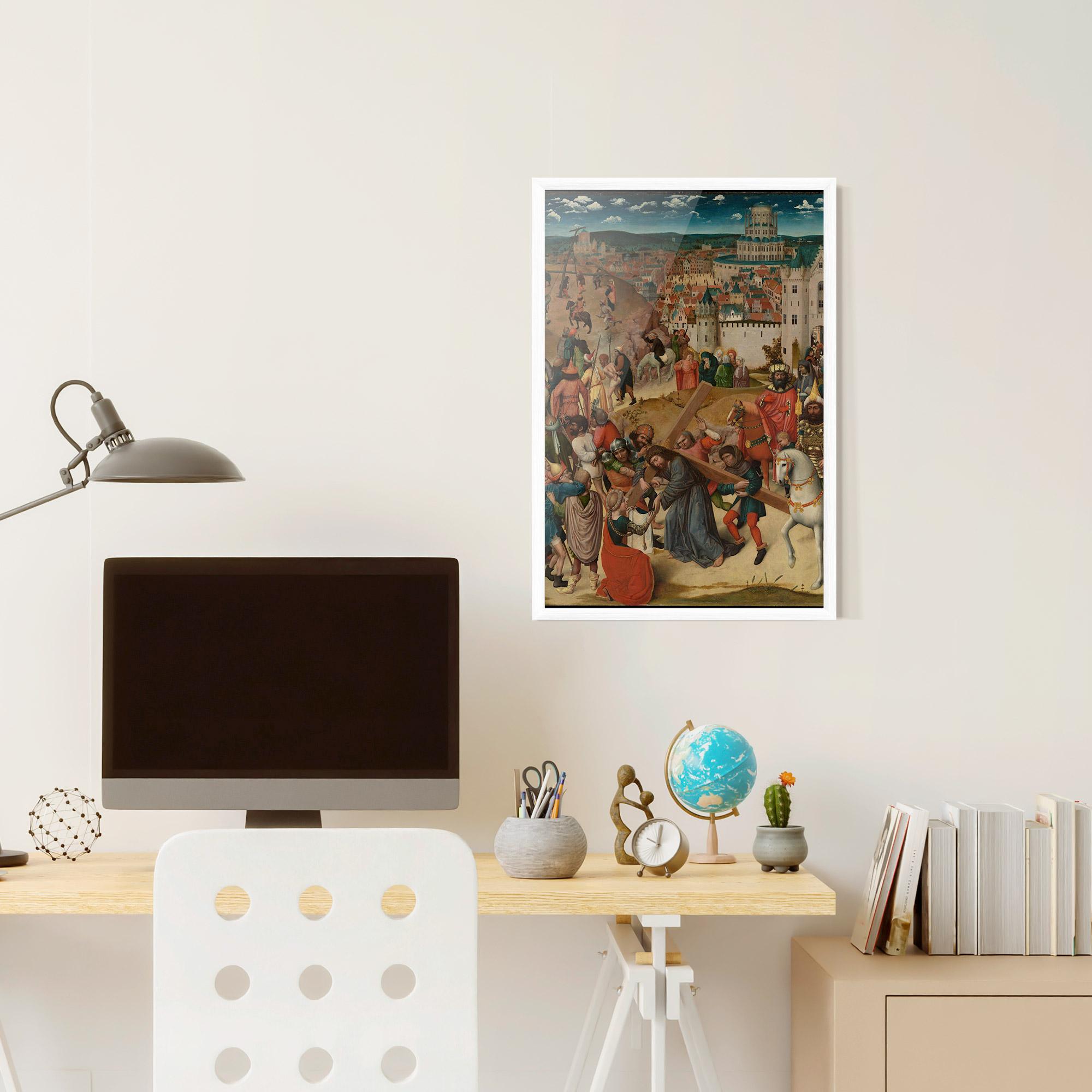 Plakat w Ramie People Holding Cross mockup 6