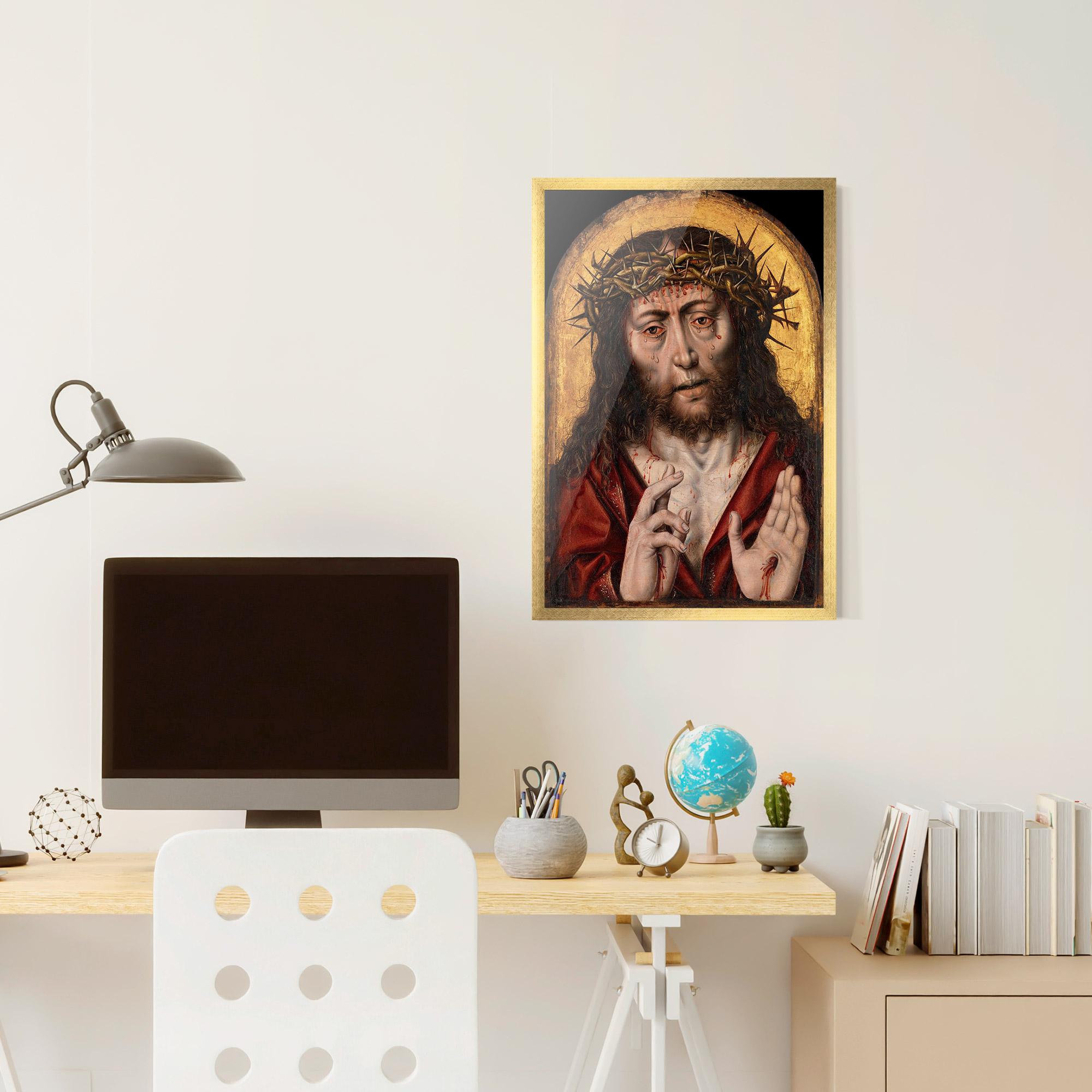 Plakat w Ramie Blood Hand Jesus mockup 6