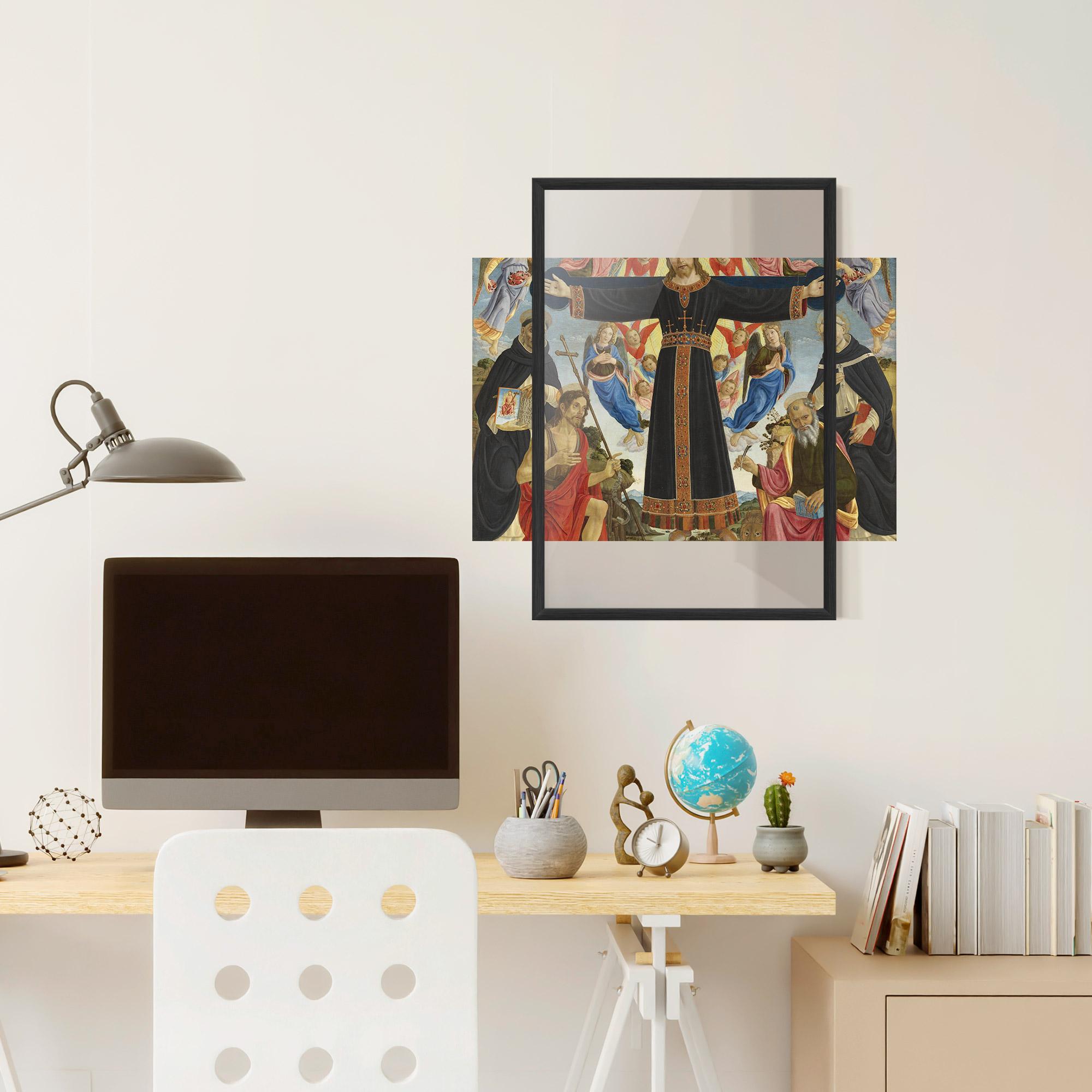 Plakat w Ramie Open Divine Arms mockup 6