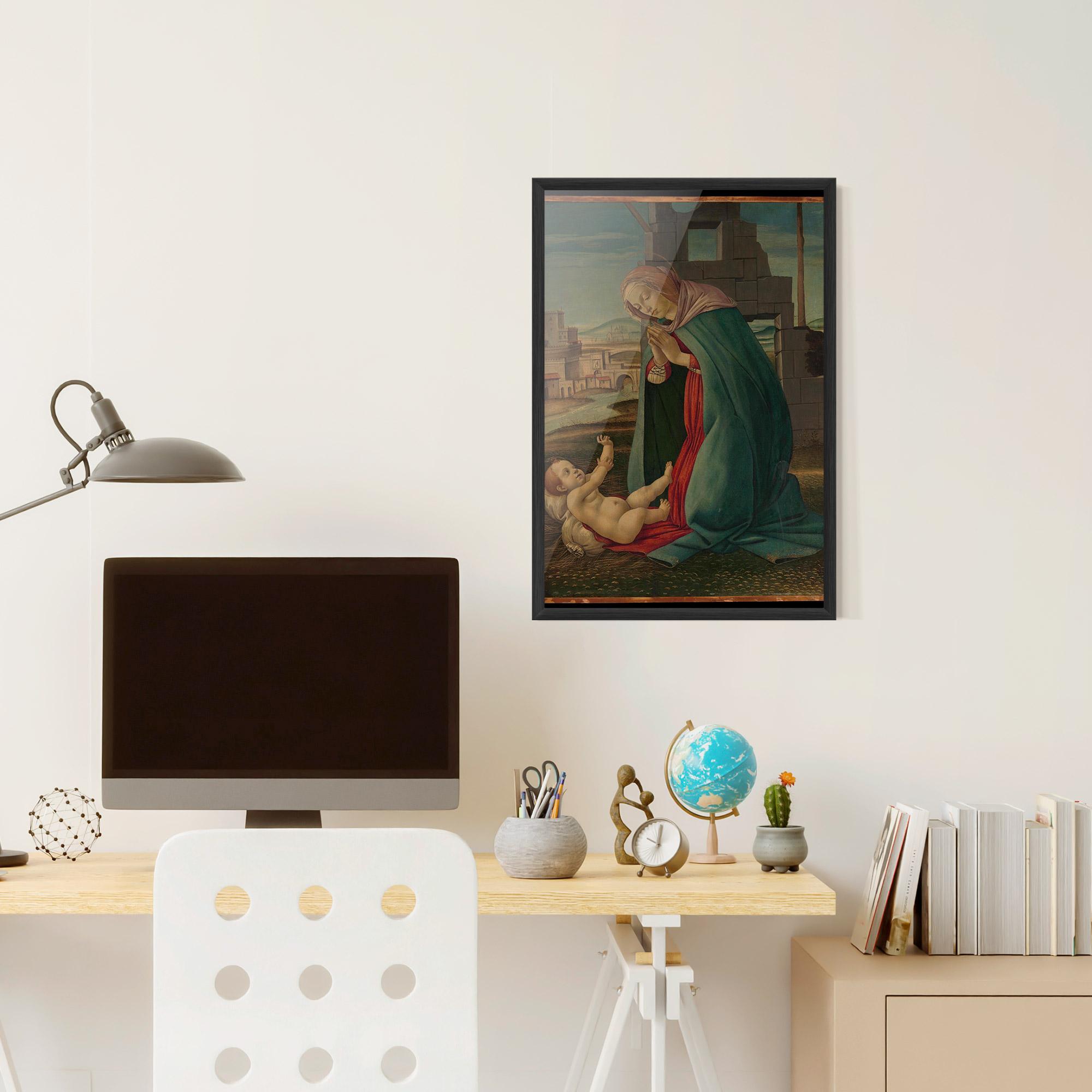 Plakat w Ramie Praying For Baby mockup 6