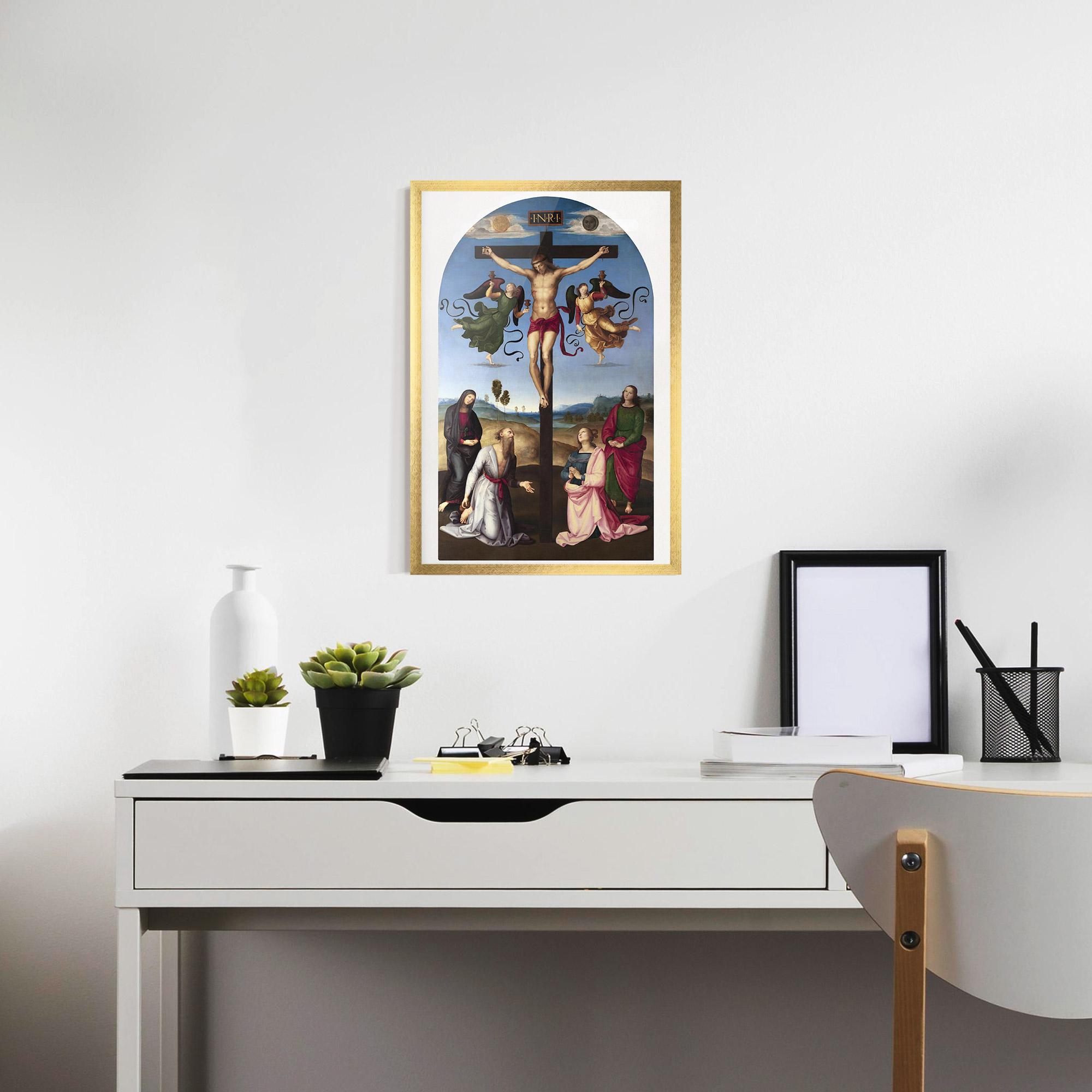 Plakat w Ramie Blue Sky Jesus mockup 7