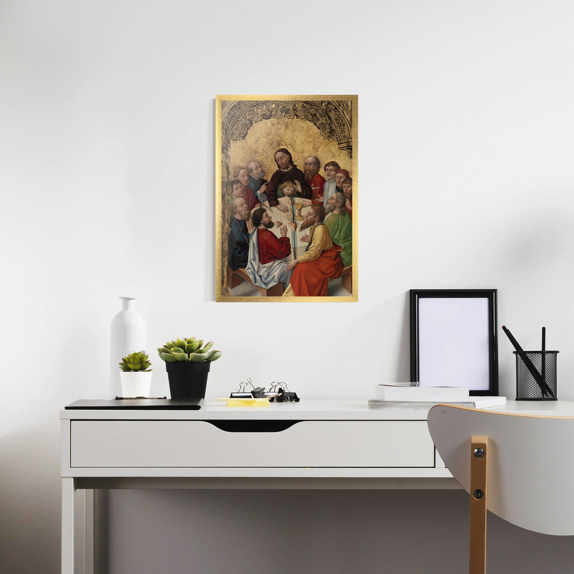 Plakat w Ramie Old Religious Art mockup 7