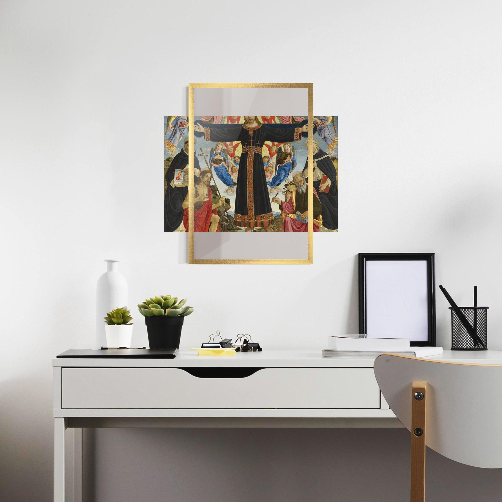 Plakat w Ramie Open Divine Arms mockup 7