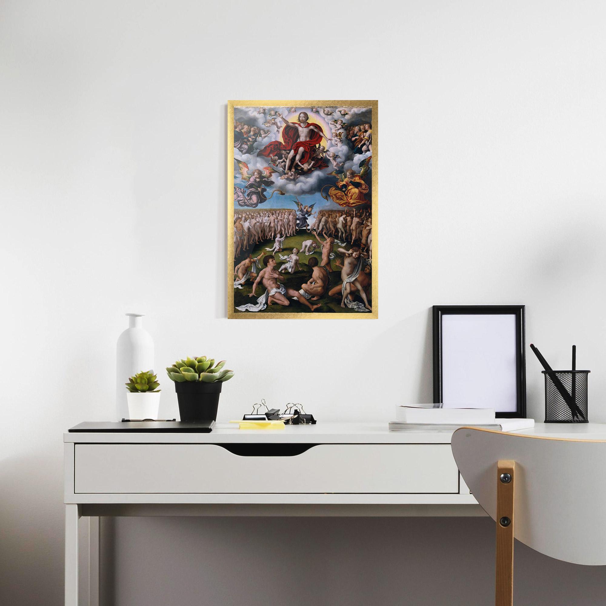 Plakat w Ramie Powerful God mockup 7