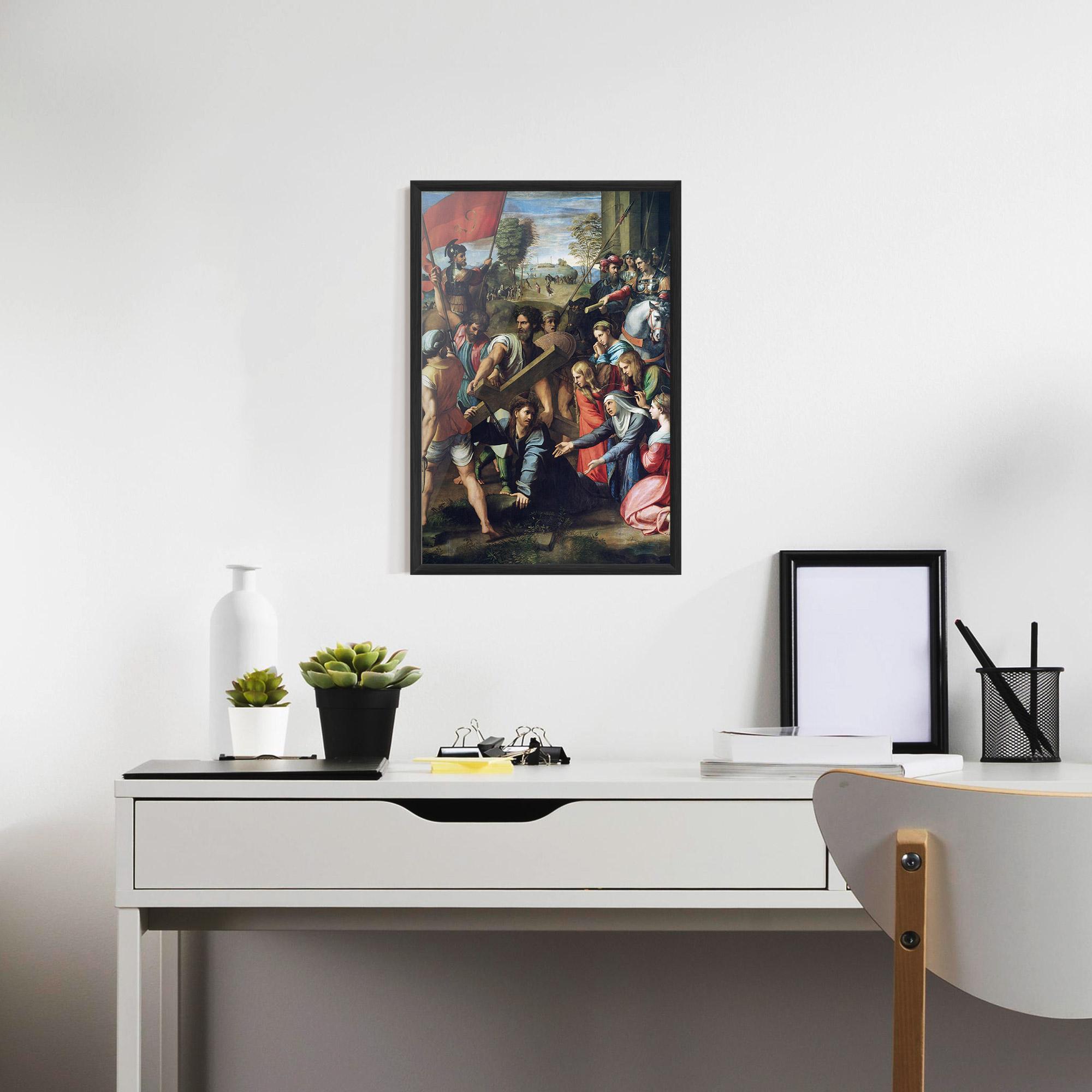 Plakat w Ramie Taking The Cross mockup 7