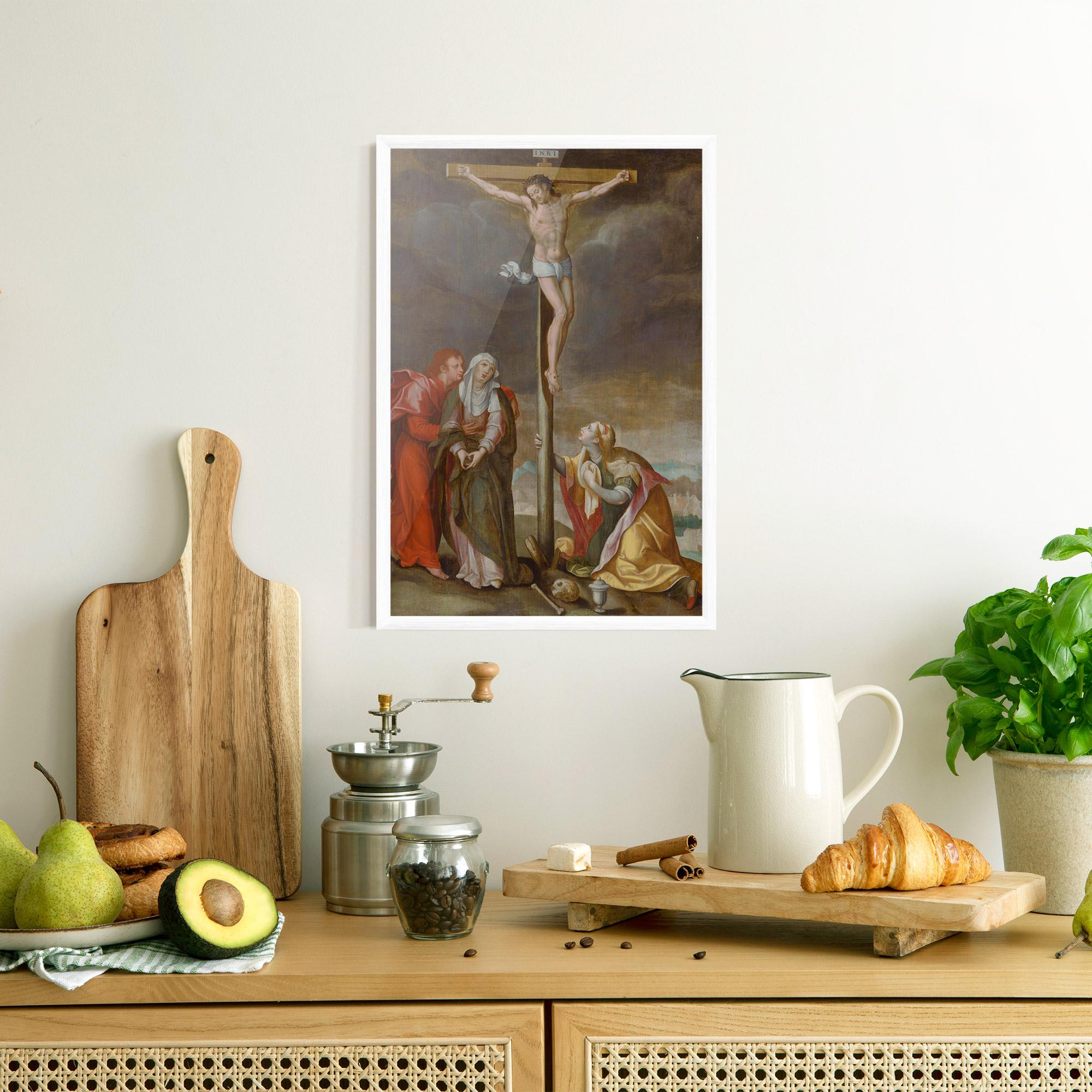 Plakat w Ramie Old Cross Jesus mockup 8