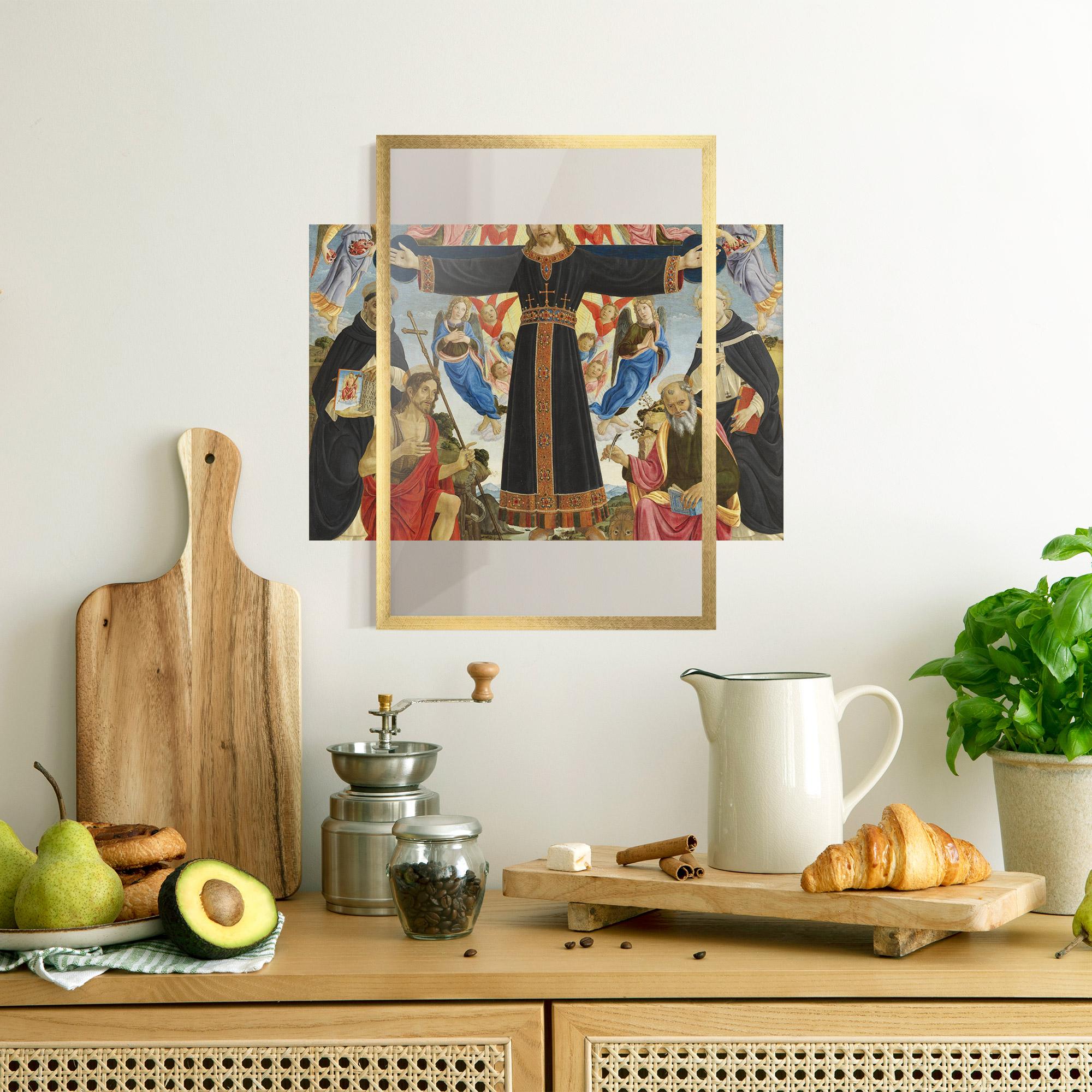 Plakat w Ramie Open Divine Arms mockup 8