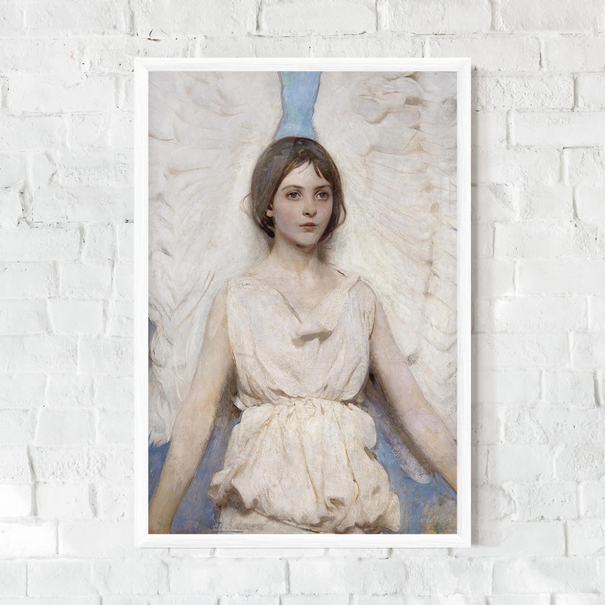 Plakat w Ramie Pretty Angel Painting mockup 0