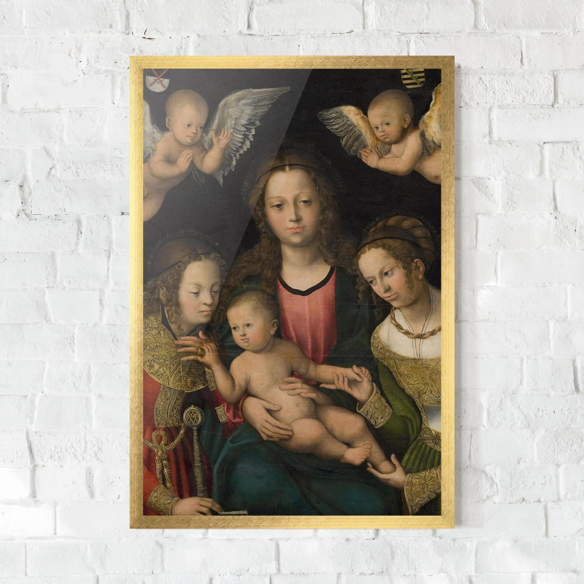 Plakat w Ramie Small Little Angels mockup 0