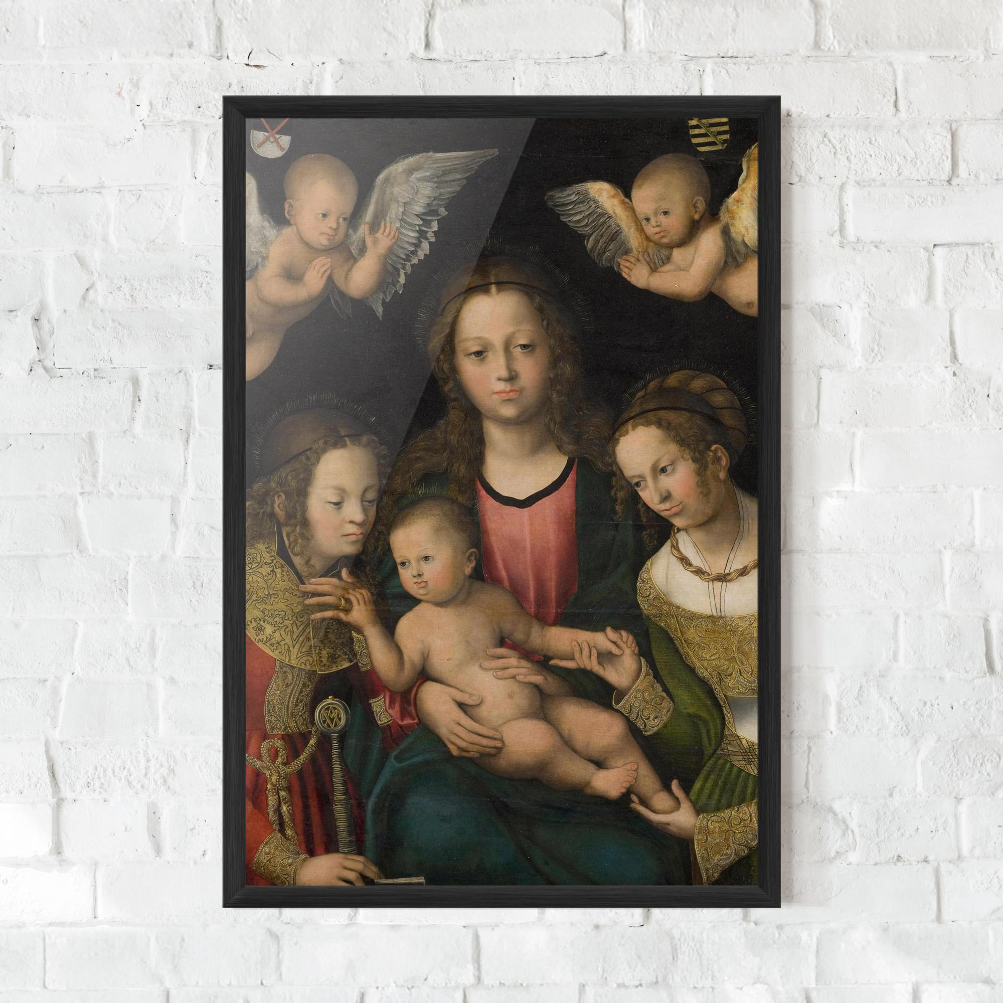 Plakat w Ramie Small Little Angels mockup 0