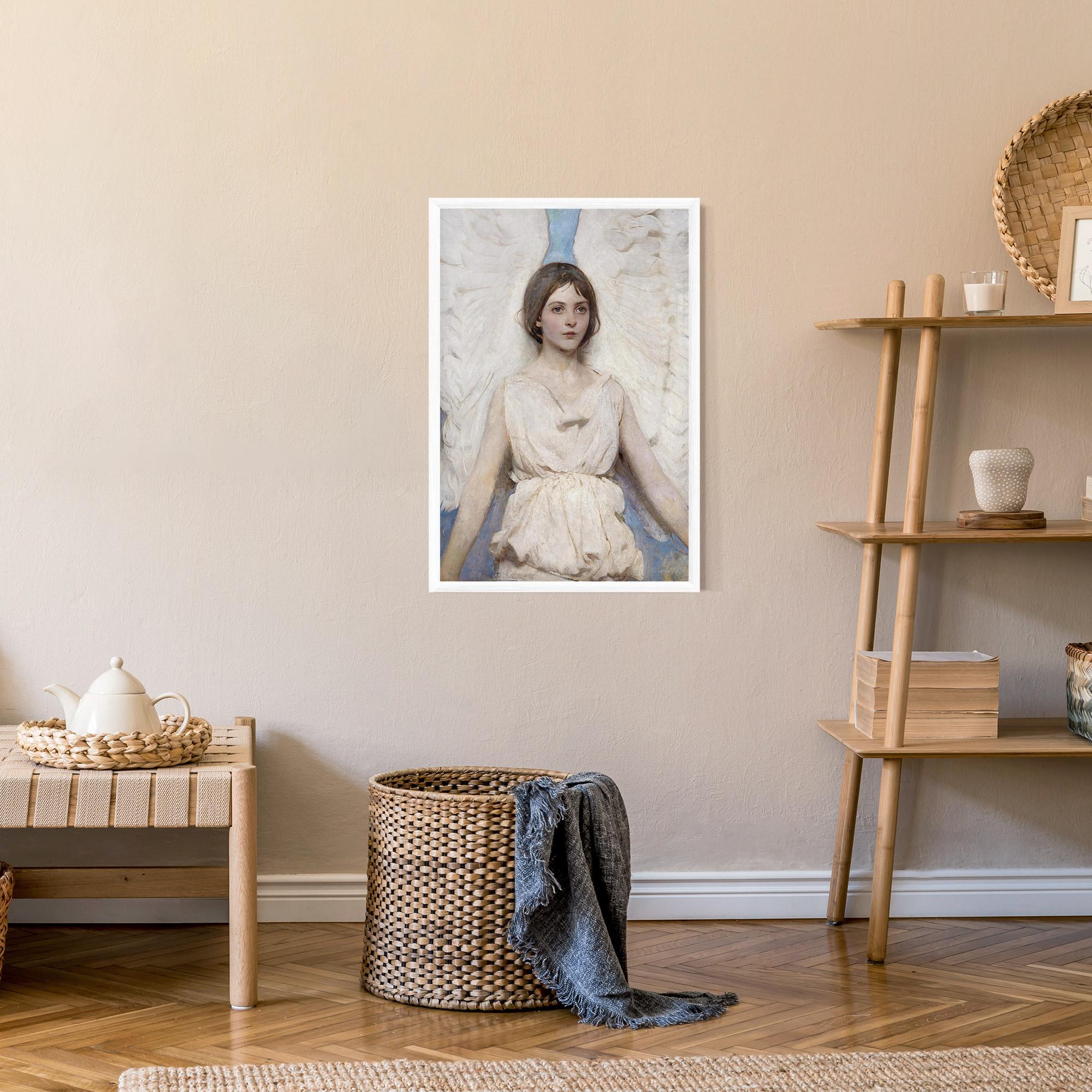 Plakat w Ramie Pretty Angel Painting mockup 9