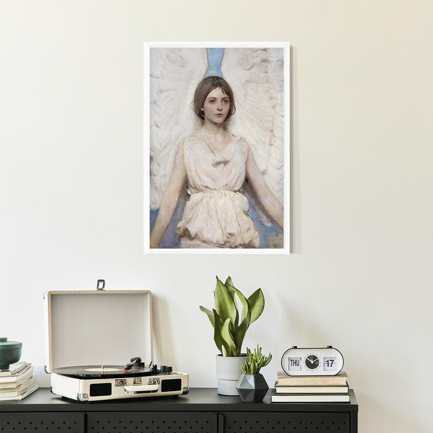 Plakat w Ramie Pretty Angel Painting mockup 2