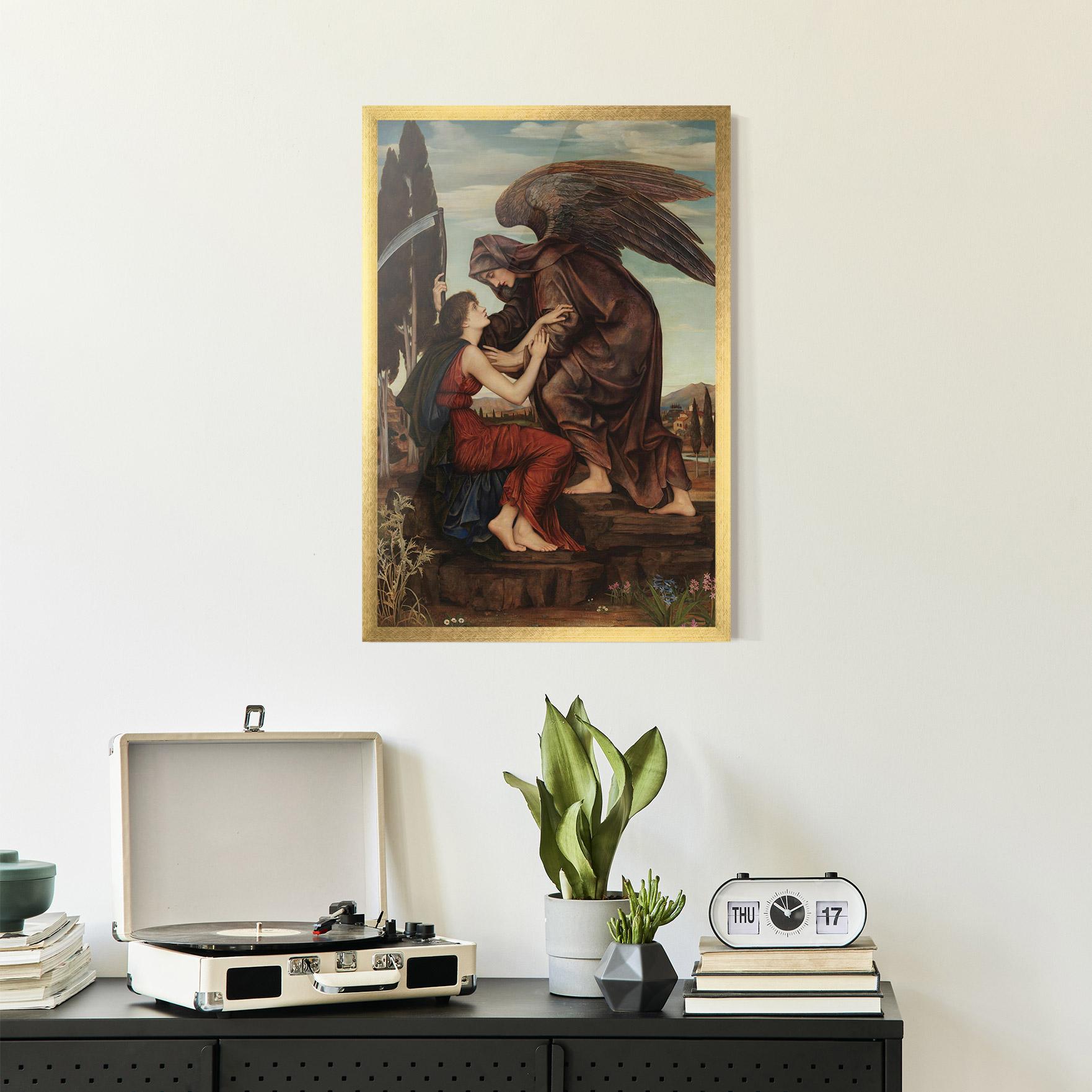 Plakat w Ramie Angel Of Death mockup 2