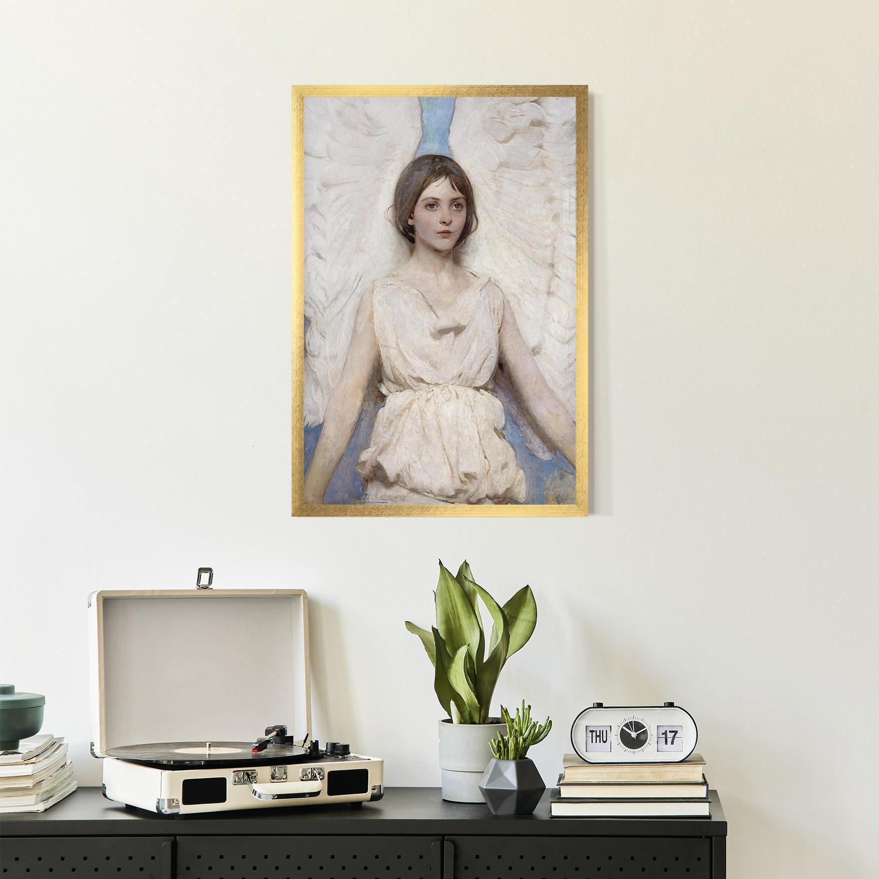 Plakat w Ramie Pretty Angel Painting mockup 2