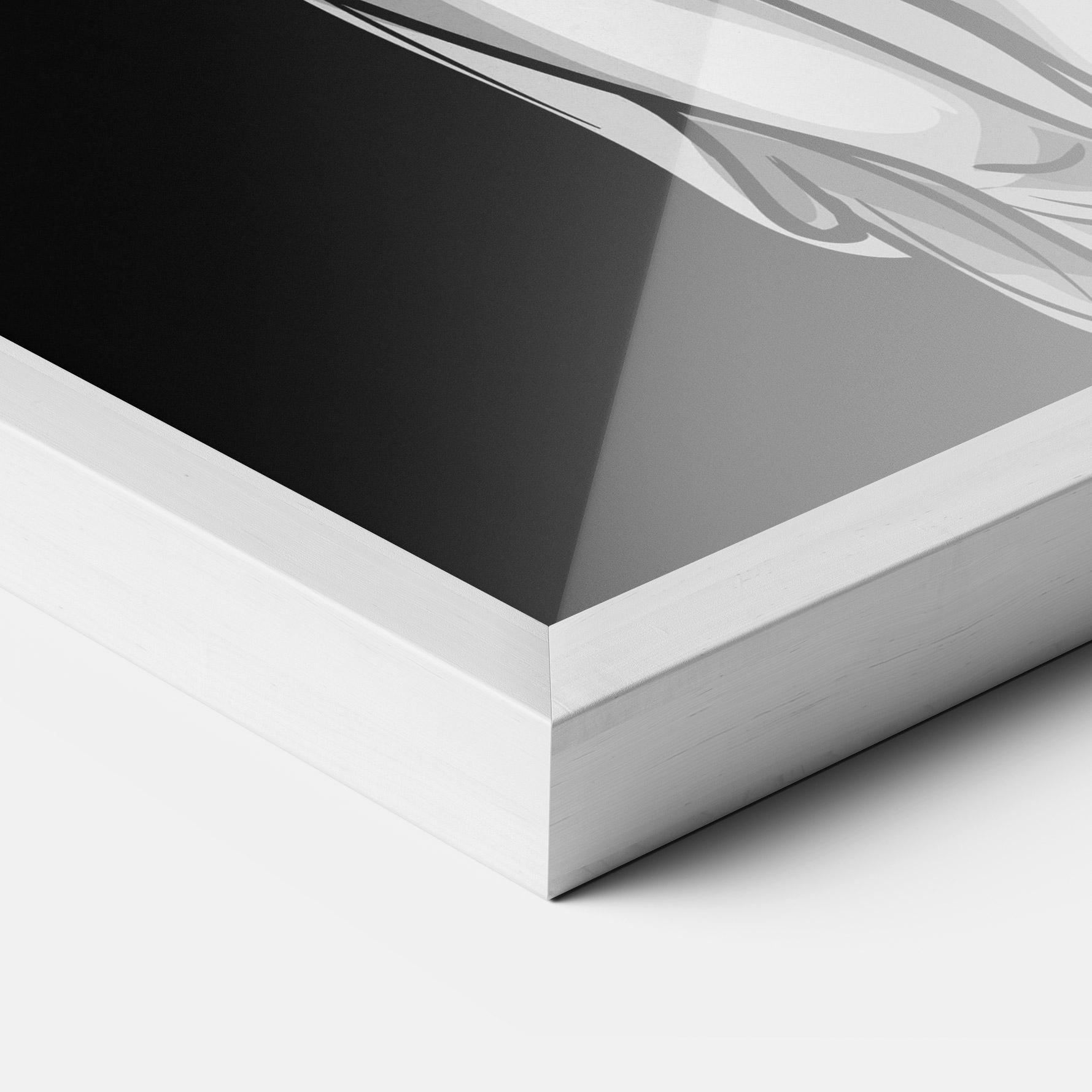 Plakat w Ramie Angel Hand mockup 3