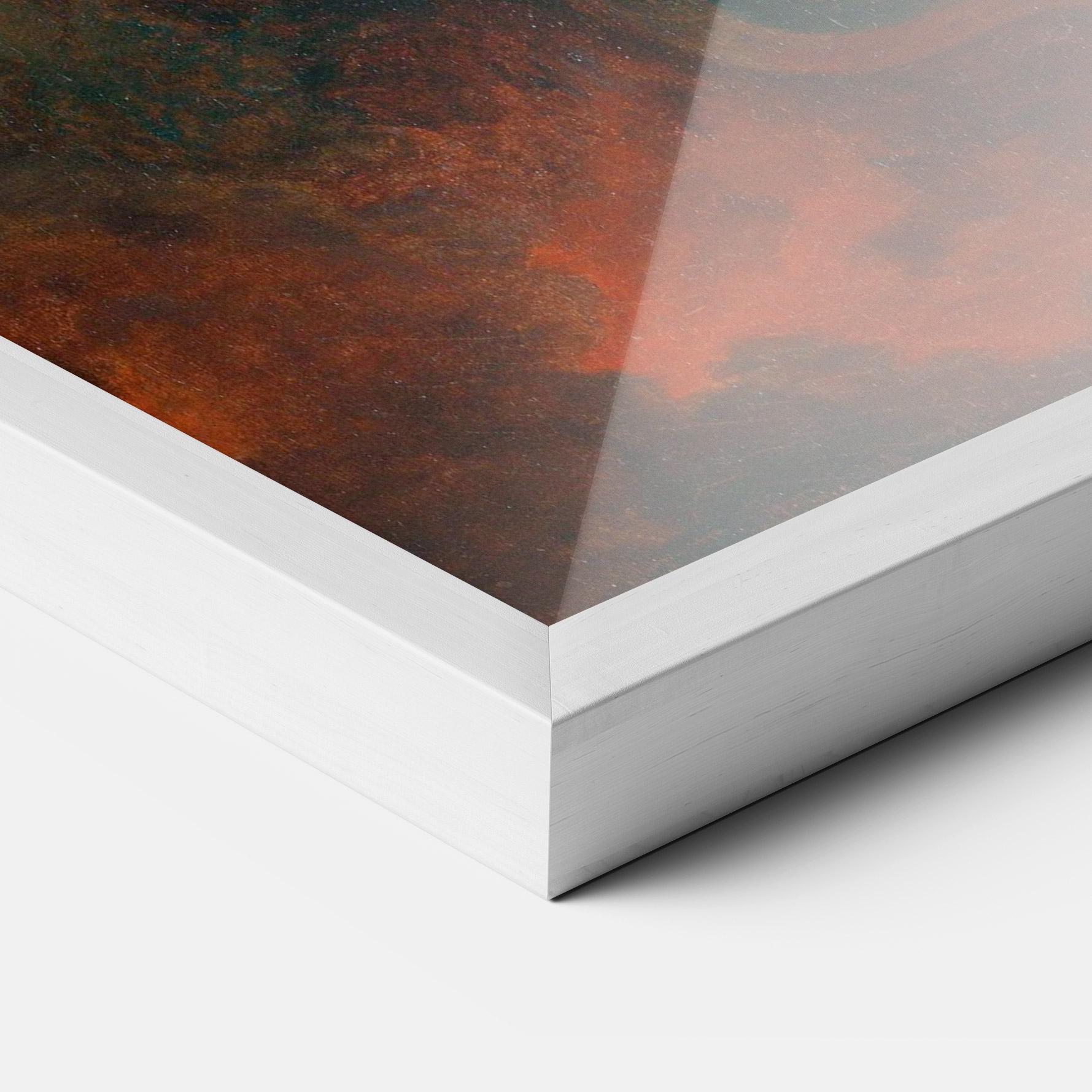 Plakat w Ramie Angel Killing Monster mockup 3