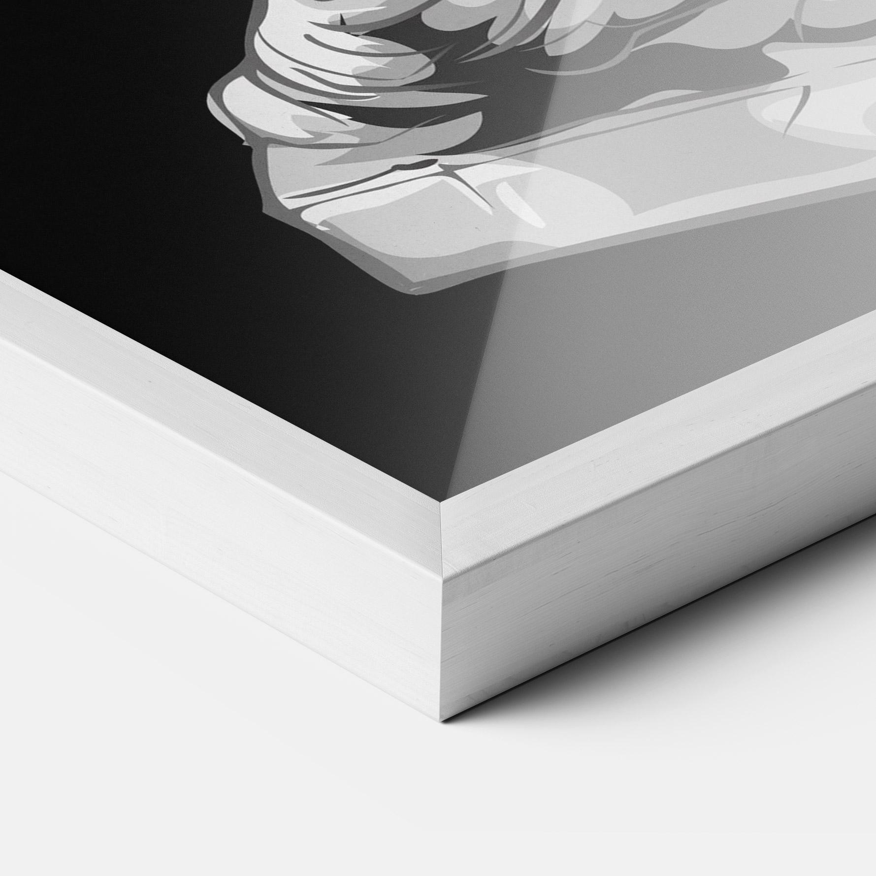 Plakat w Ramie Angel Pray mockup 3