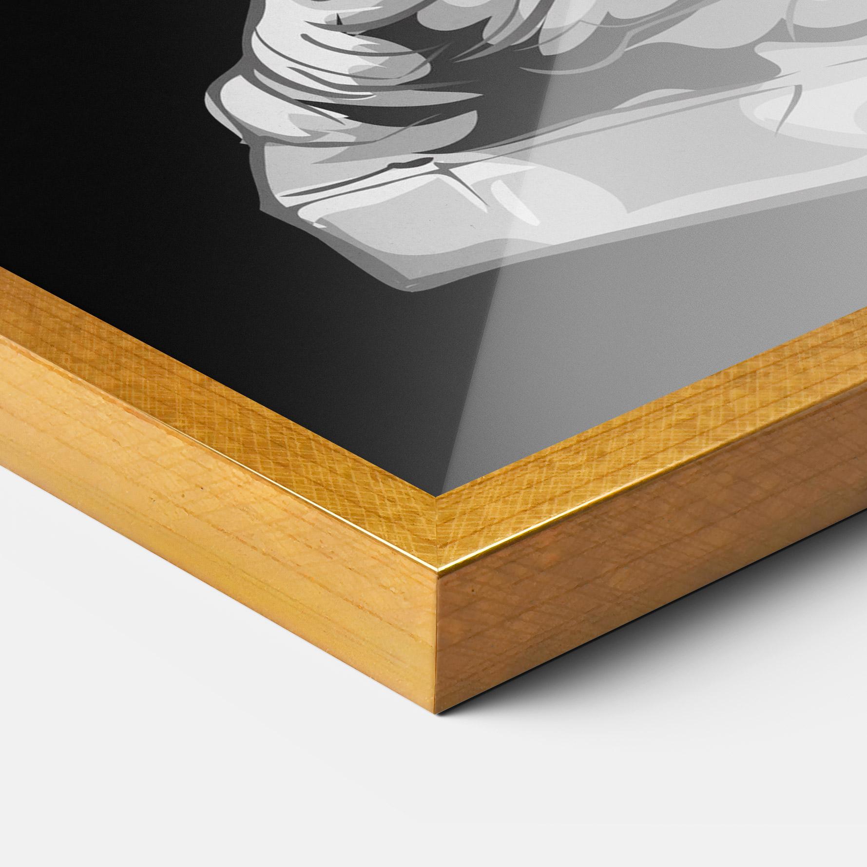 Plakat w Ramie Angel Pray mockup 3