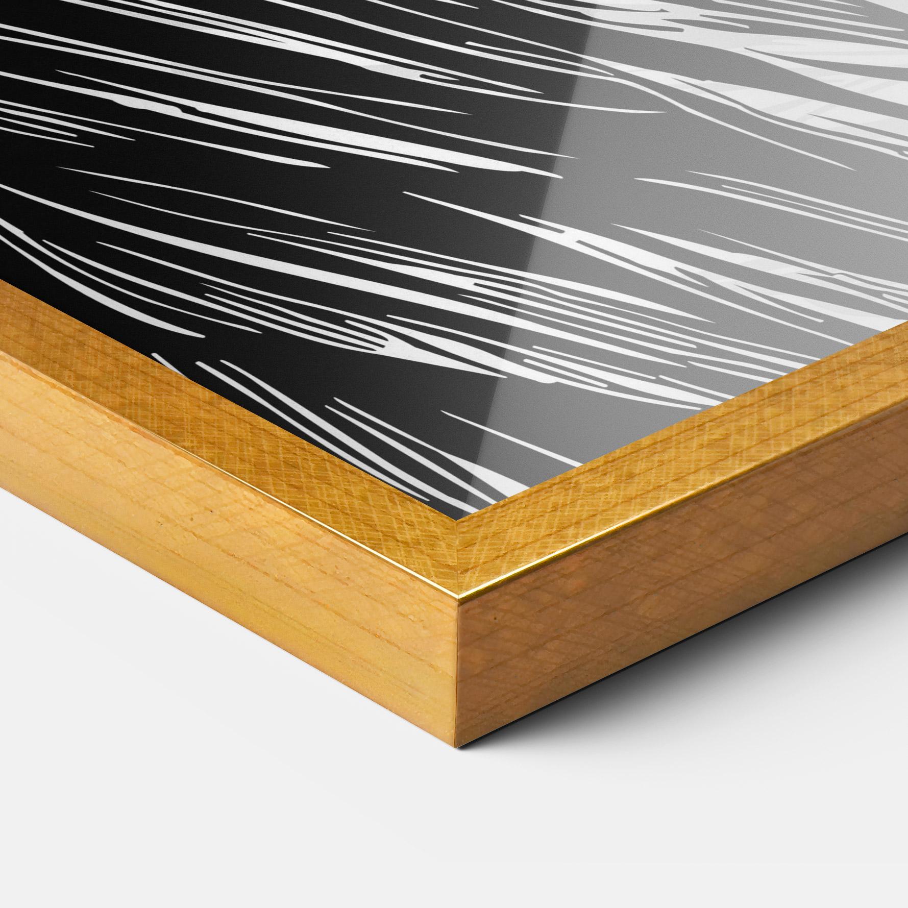 Plakat w Ramie Wing Line mockup 3