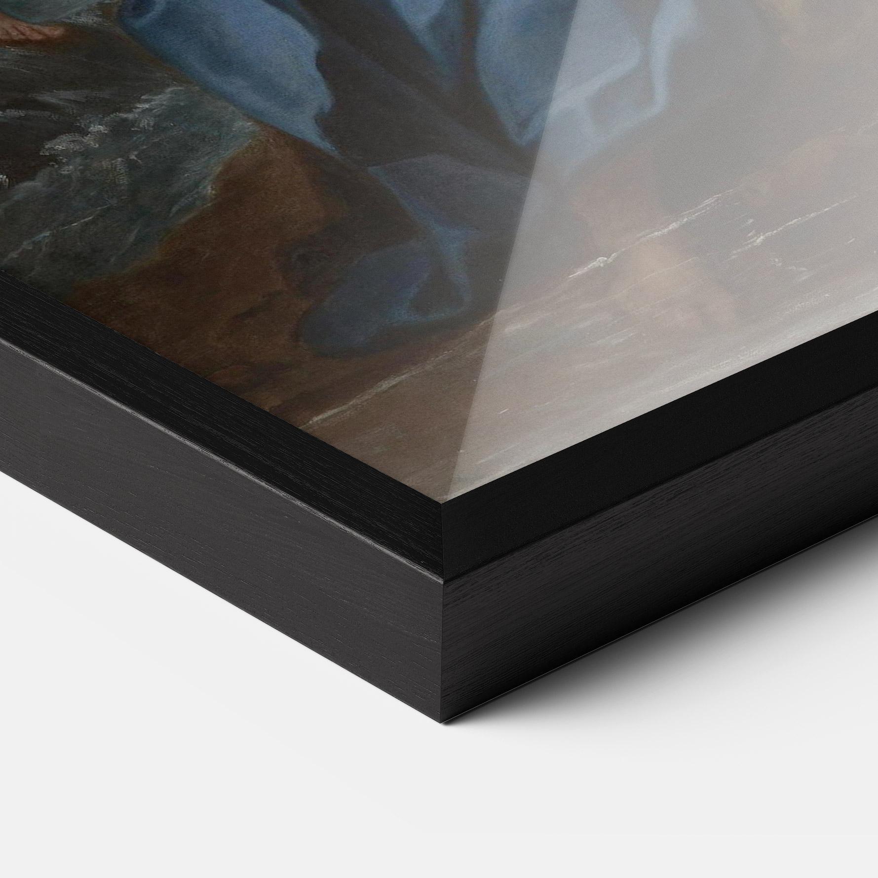 Plakat w Ramie Bird Floating mockup 3