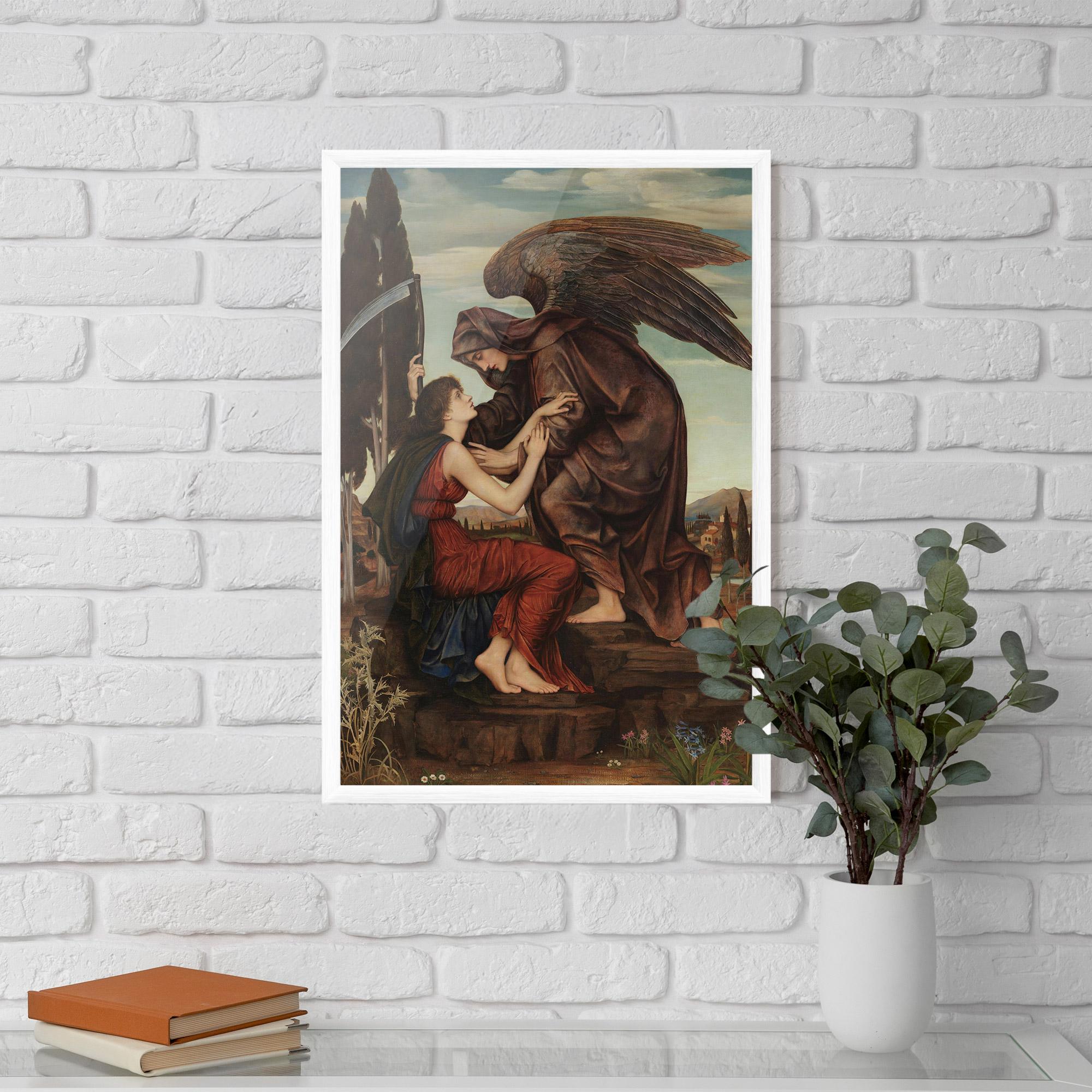 Plakat w Ramie Angel Of Death mockup 5