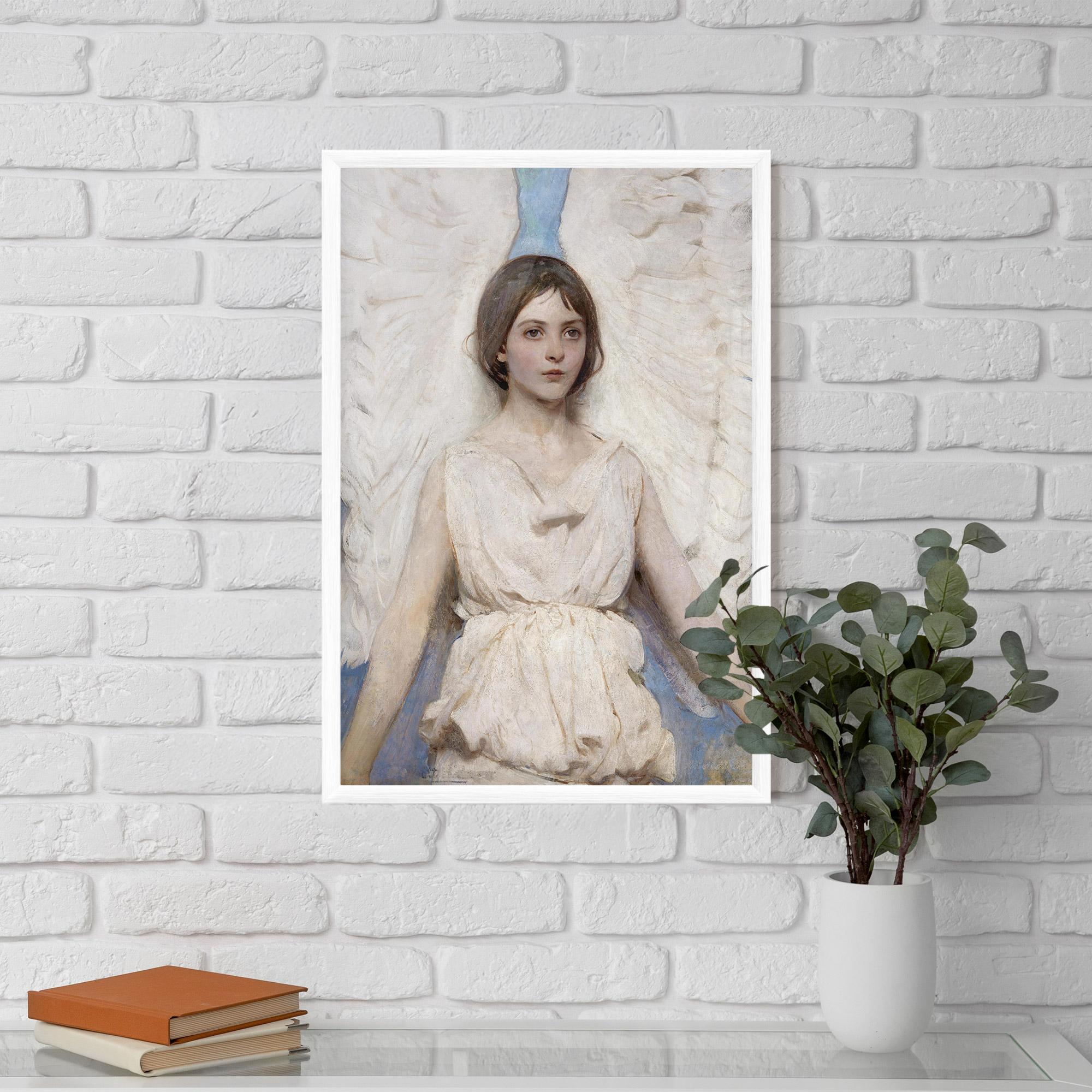 Plakat w Ramie Pretty Angel Painting mockup 5