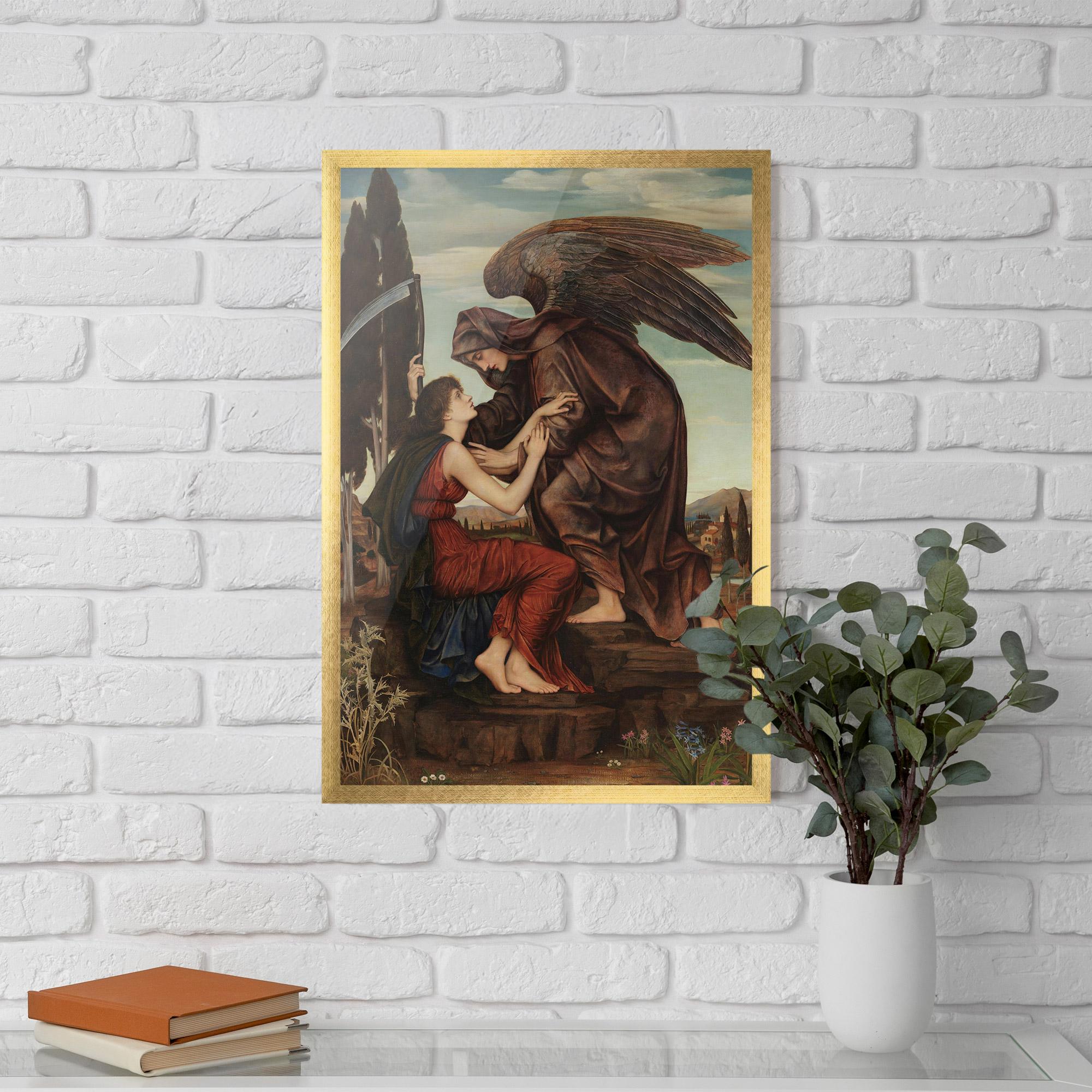 Plakat w Ramie Angel Of Death mockup 5