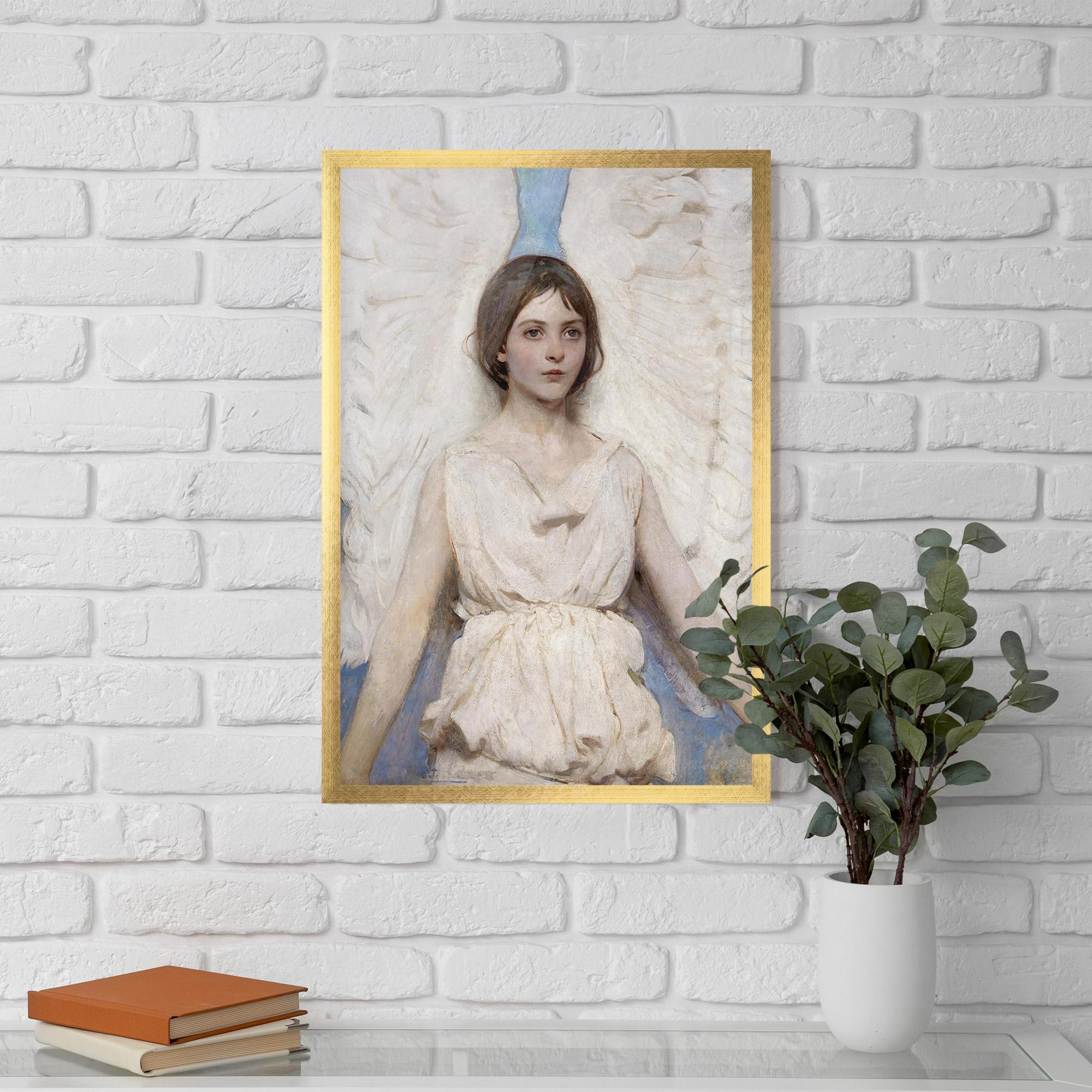 Plakat w Ramie Pretty Angel Painting mockup 5