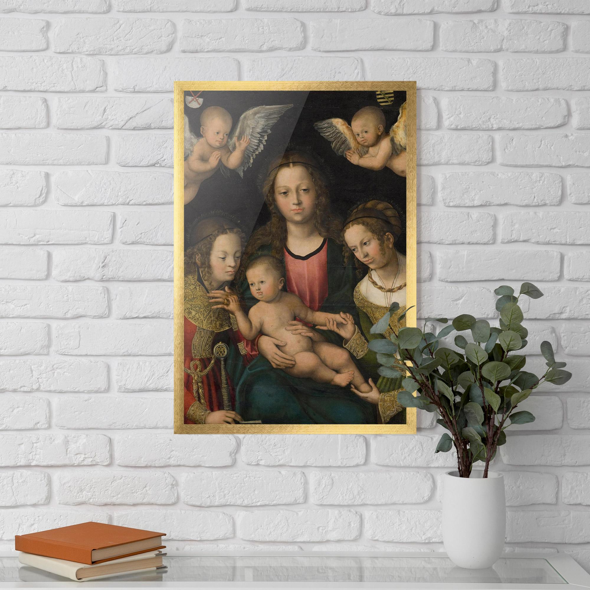 Plakat w Ramie Small Little Angels mockup 5