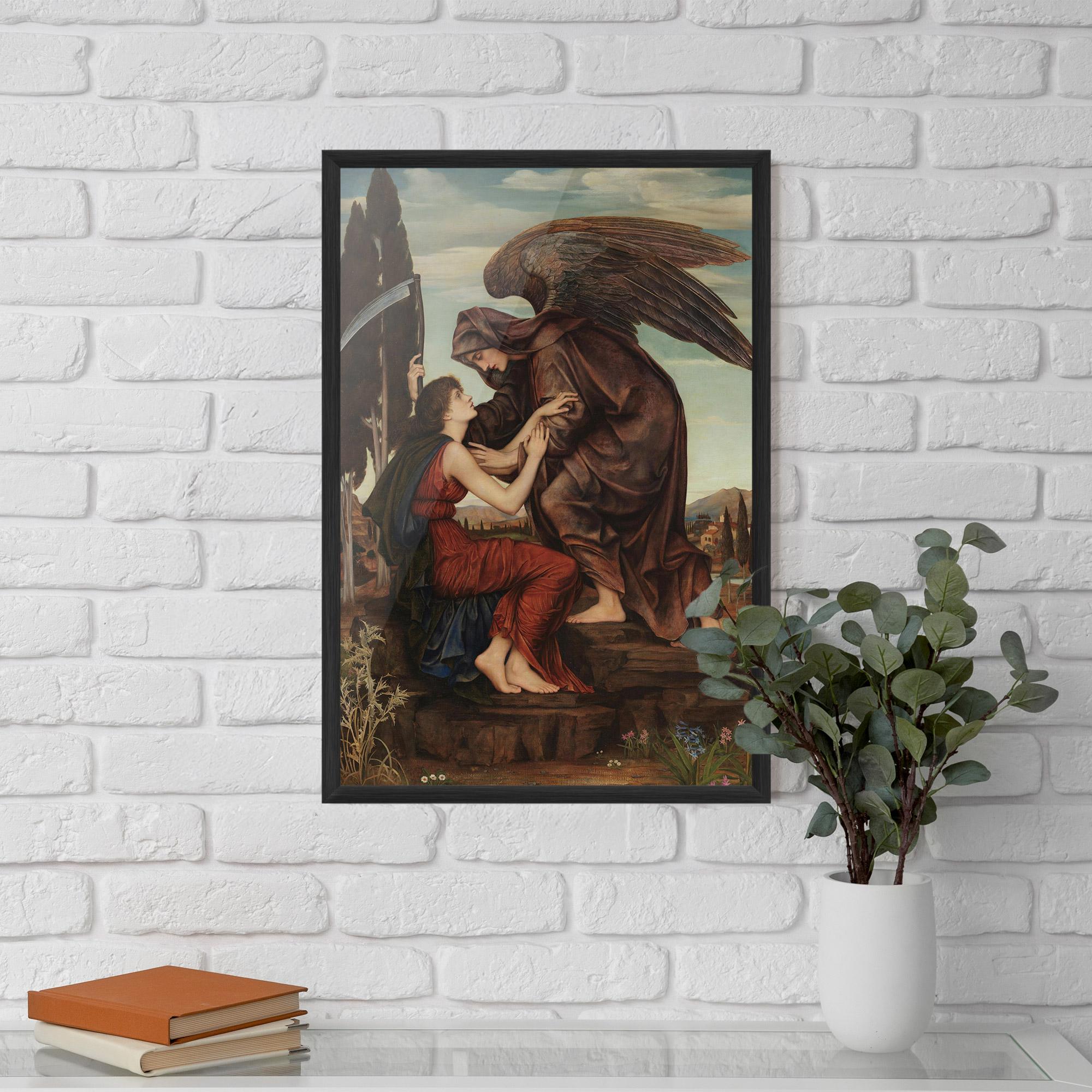 Plakat w Ramie Angel Of Death mockup 5