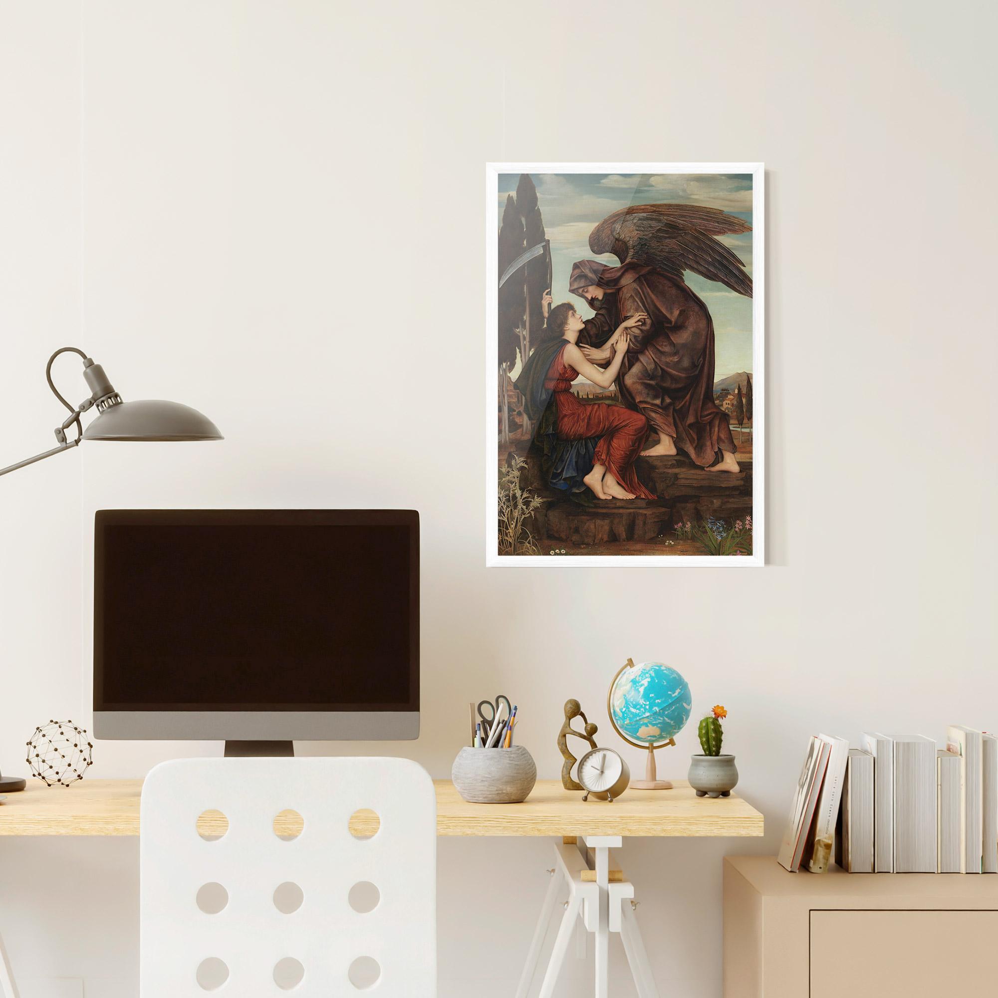 Plakat w Ramie Angel Of Death mockup 6