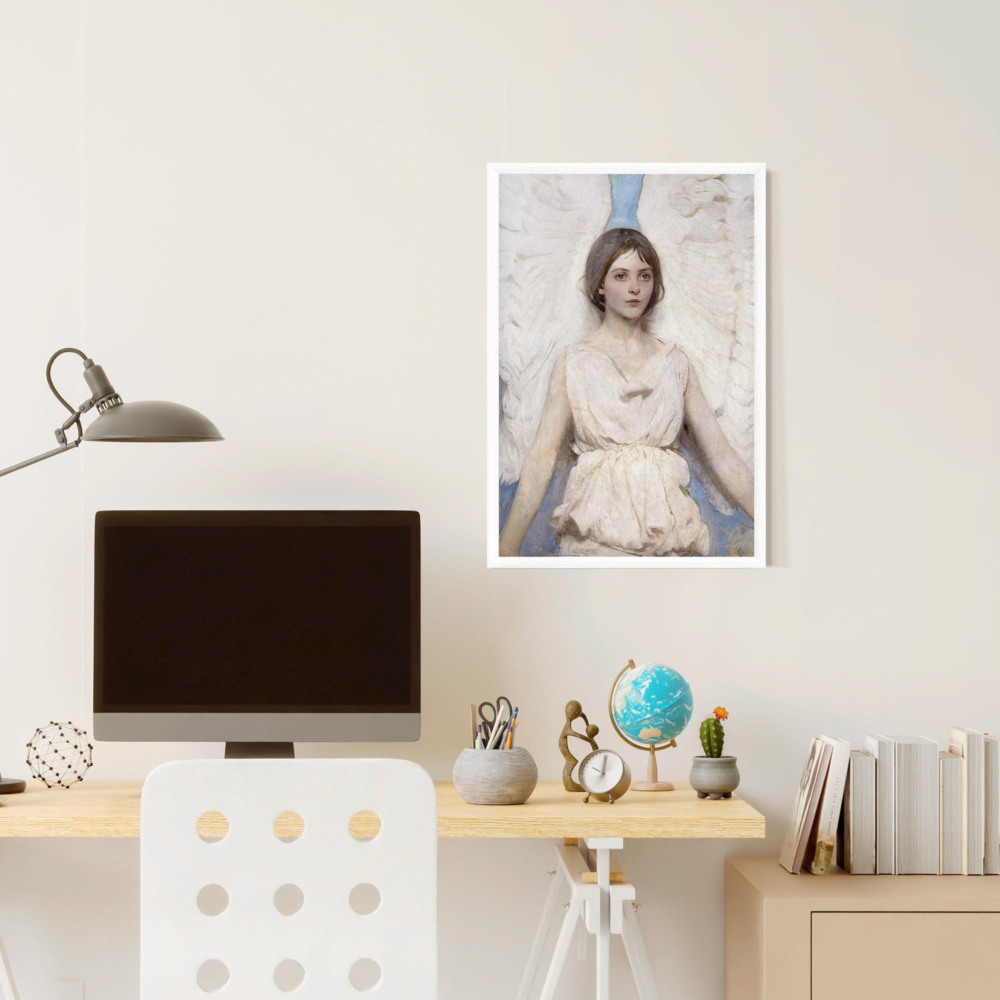 Plakat w Ramie Pretty Angel Painting mockup 6