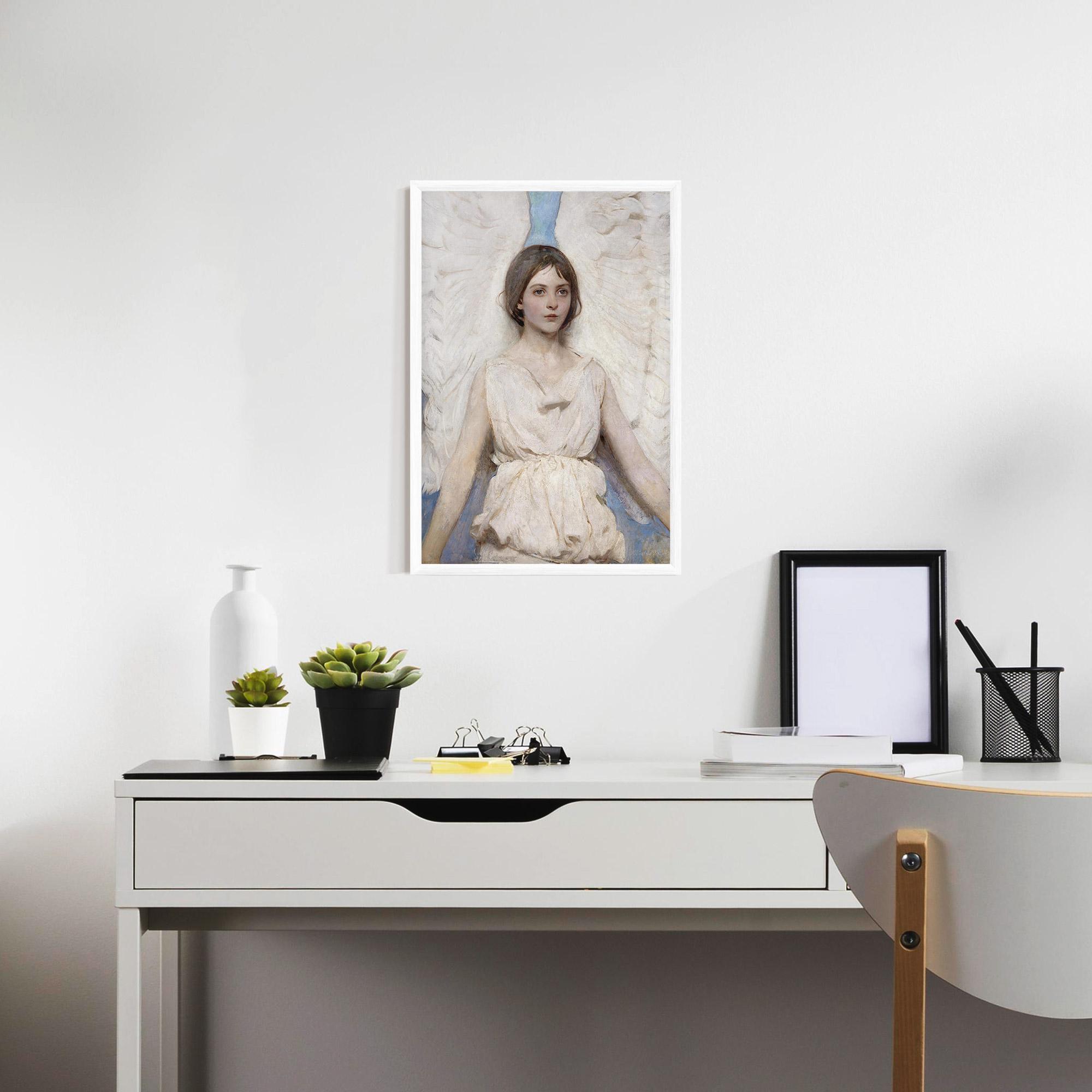 Plakat w Ramie Pretty Angel Painting mockup 7