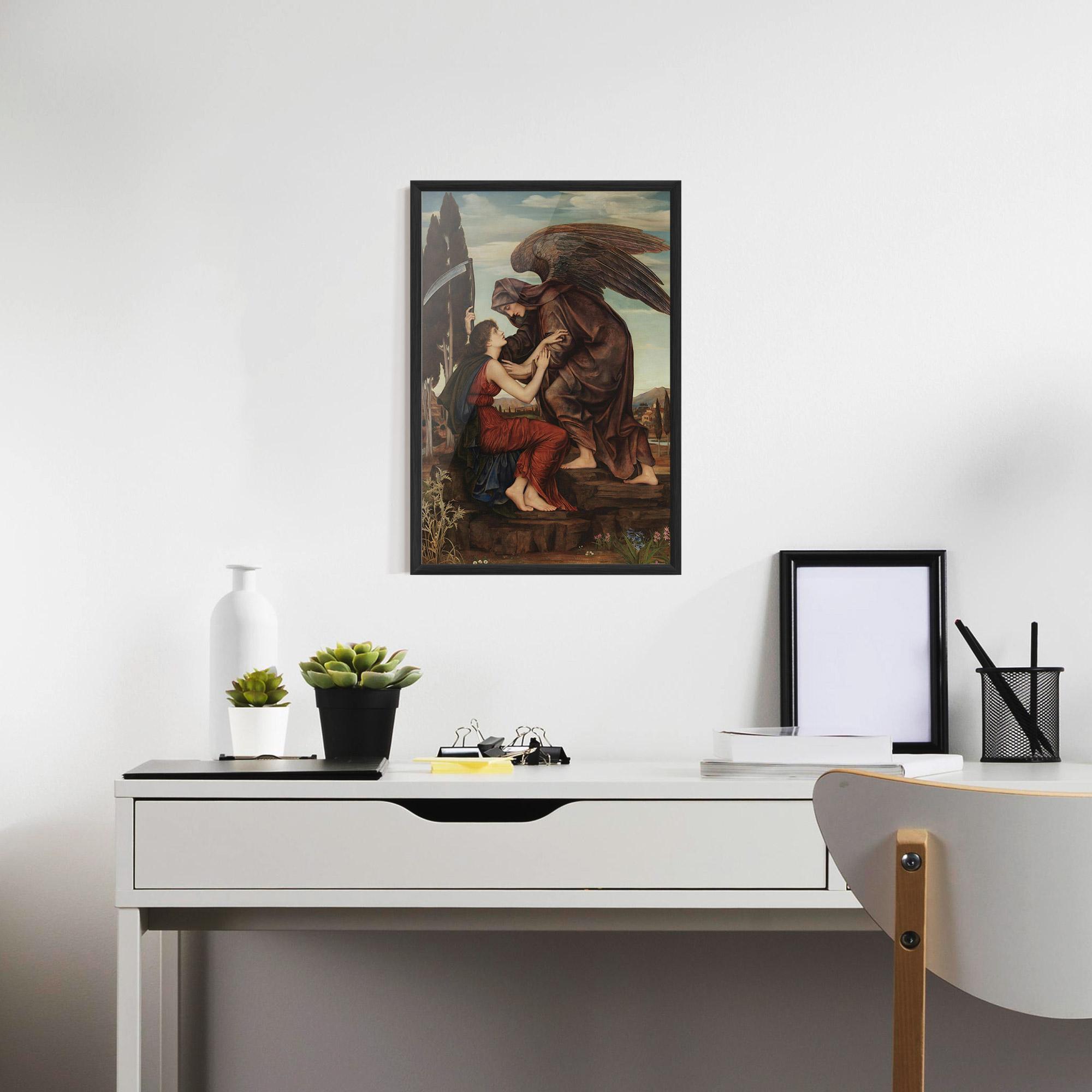 Plakat w Ramie Angel Of Death mockup 7