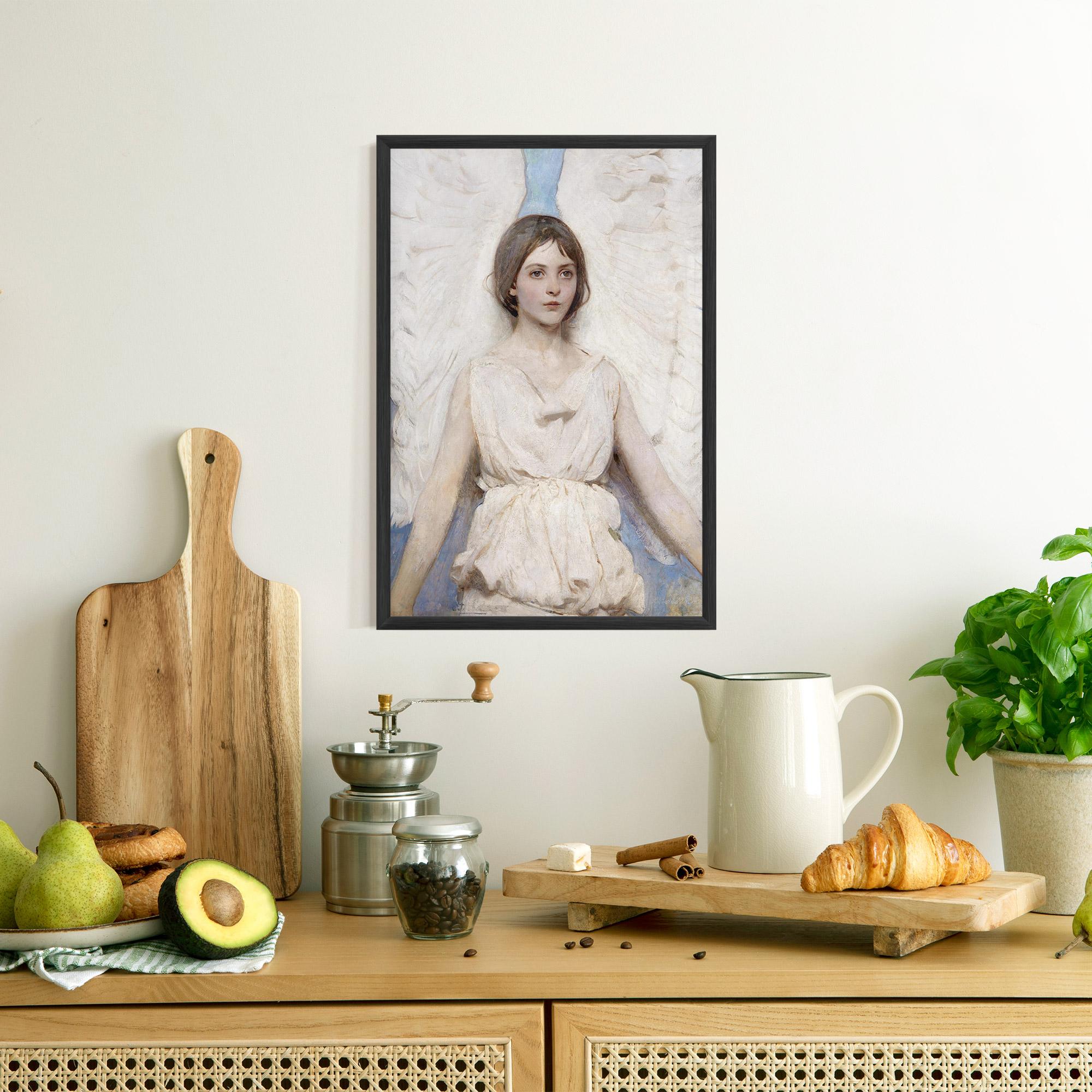 Plakat w Ramie Pretty Angel Painting mockup 8