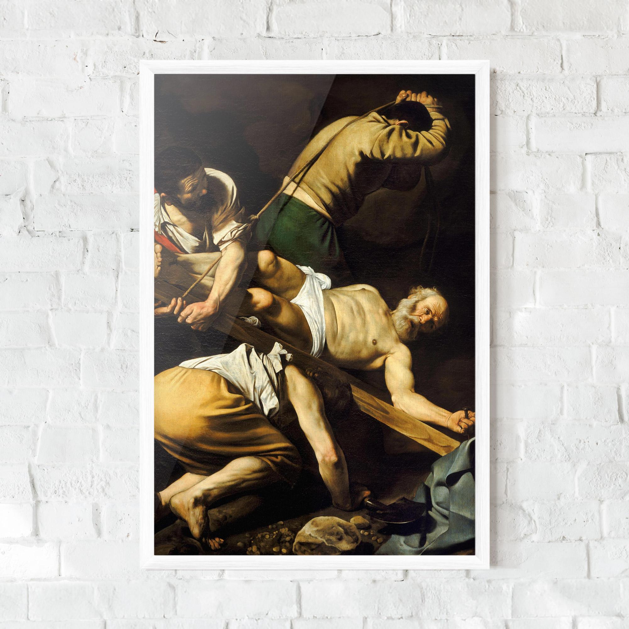 Plakat w Ramie Crucifixion Of Saint Peter mockup 0