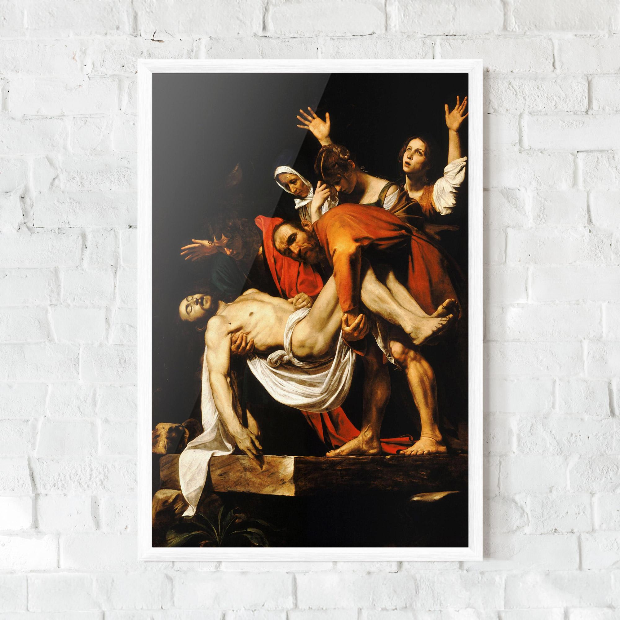 Plakat w Ramie The Entombment Of Christ mockup 0