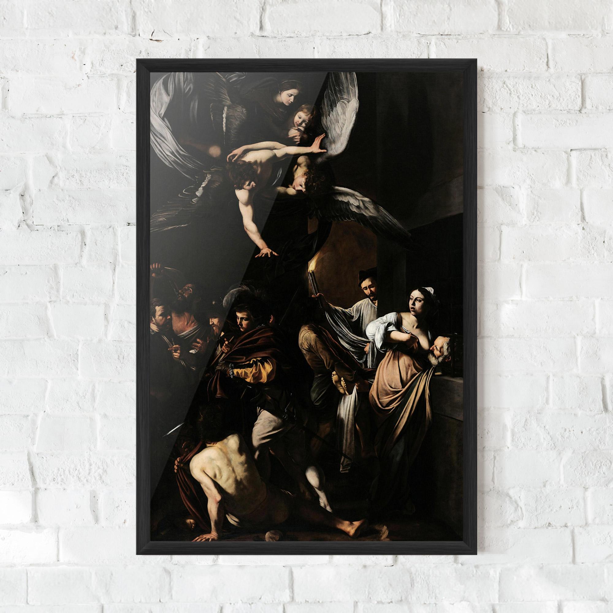 Plakat w Ramie Sette Opere Di Misericordia mockup 0