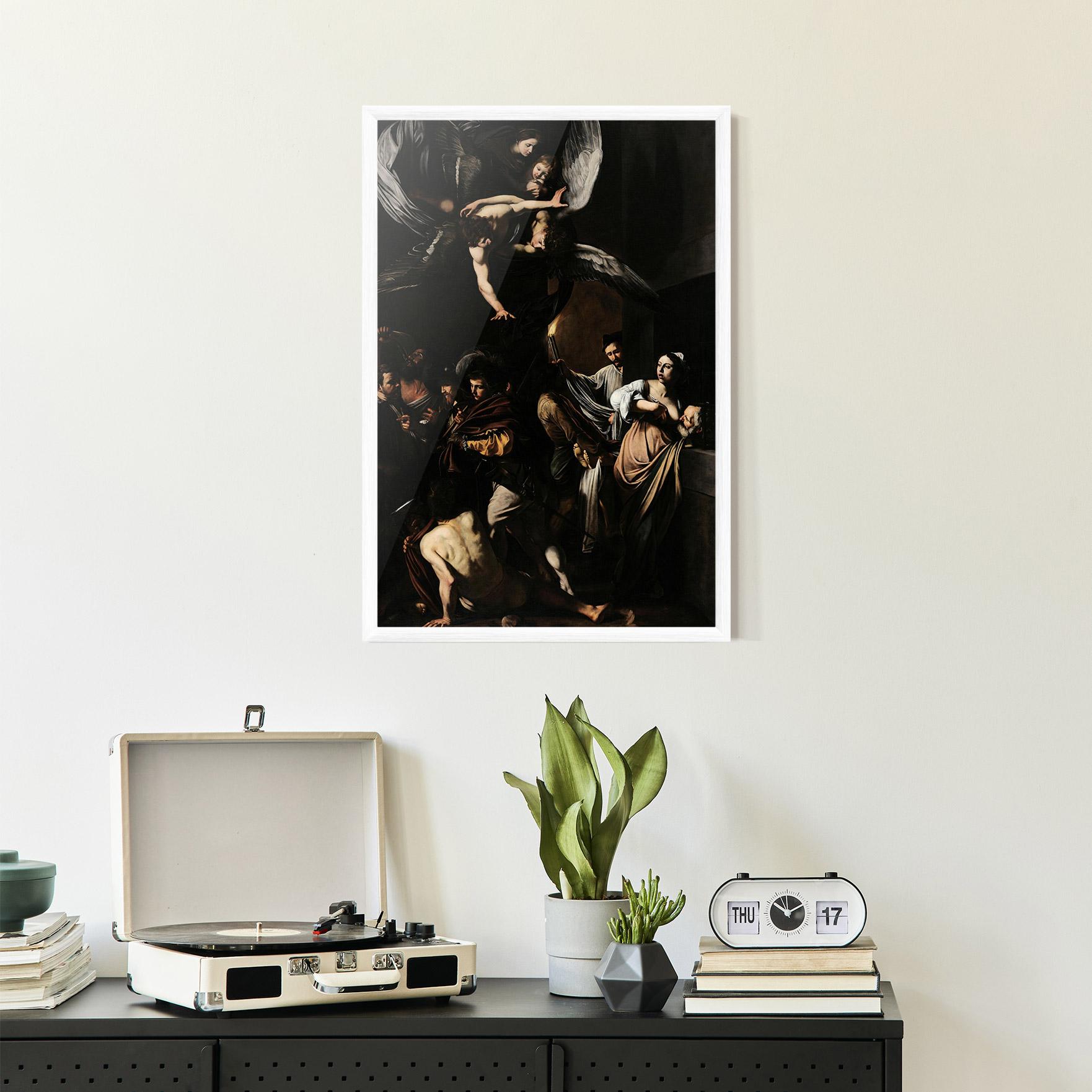 Plakat w Ramie Sette Opere Di Misericordia mockup 2