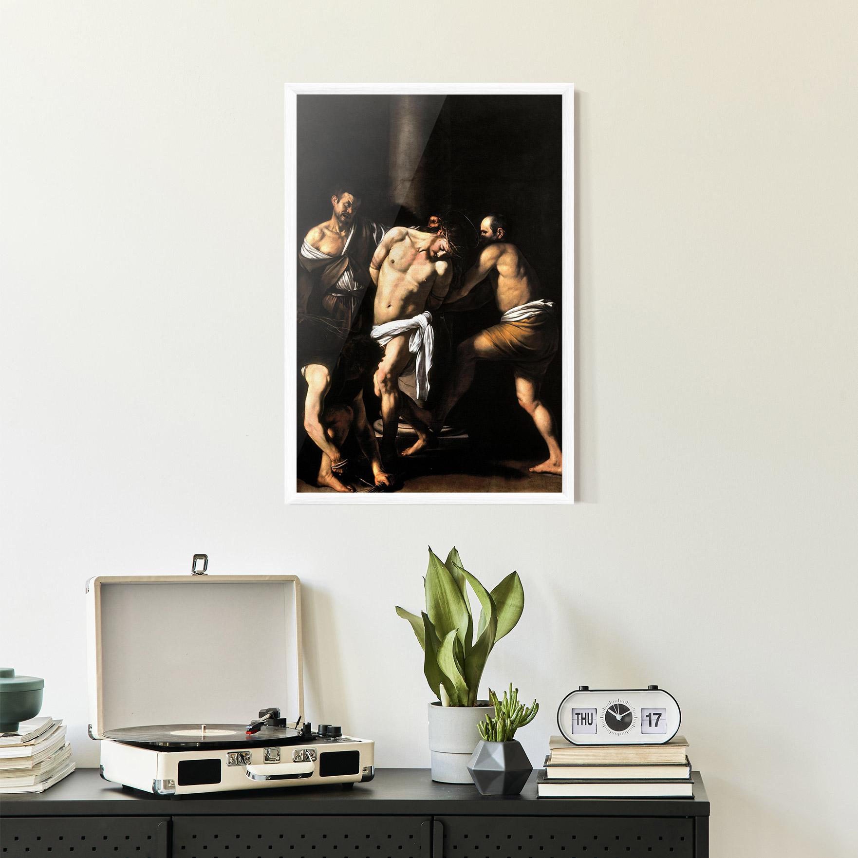 Plakat w Ramie The Flagellation Of Christ mockup 2