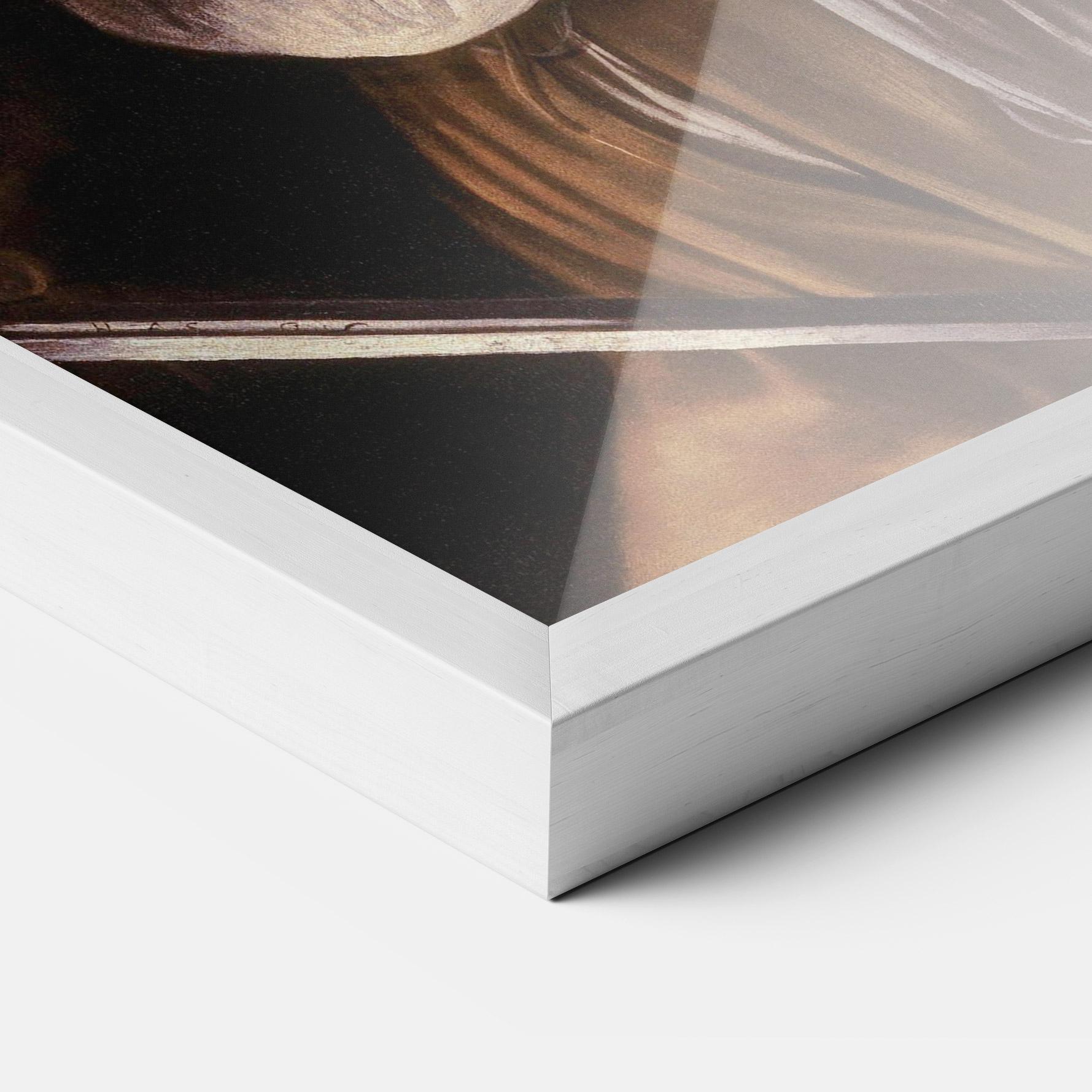 Plakat w Ramie David With The Head Of Goliath mockup 3