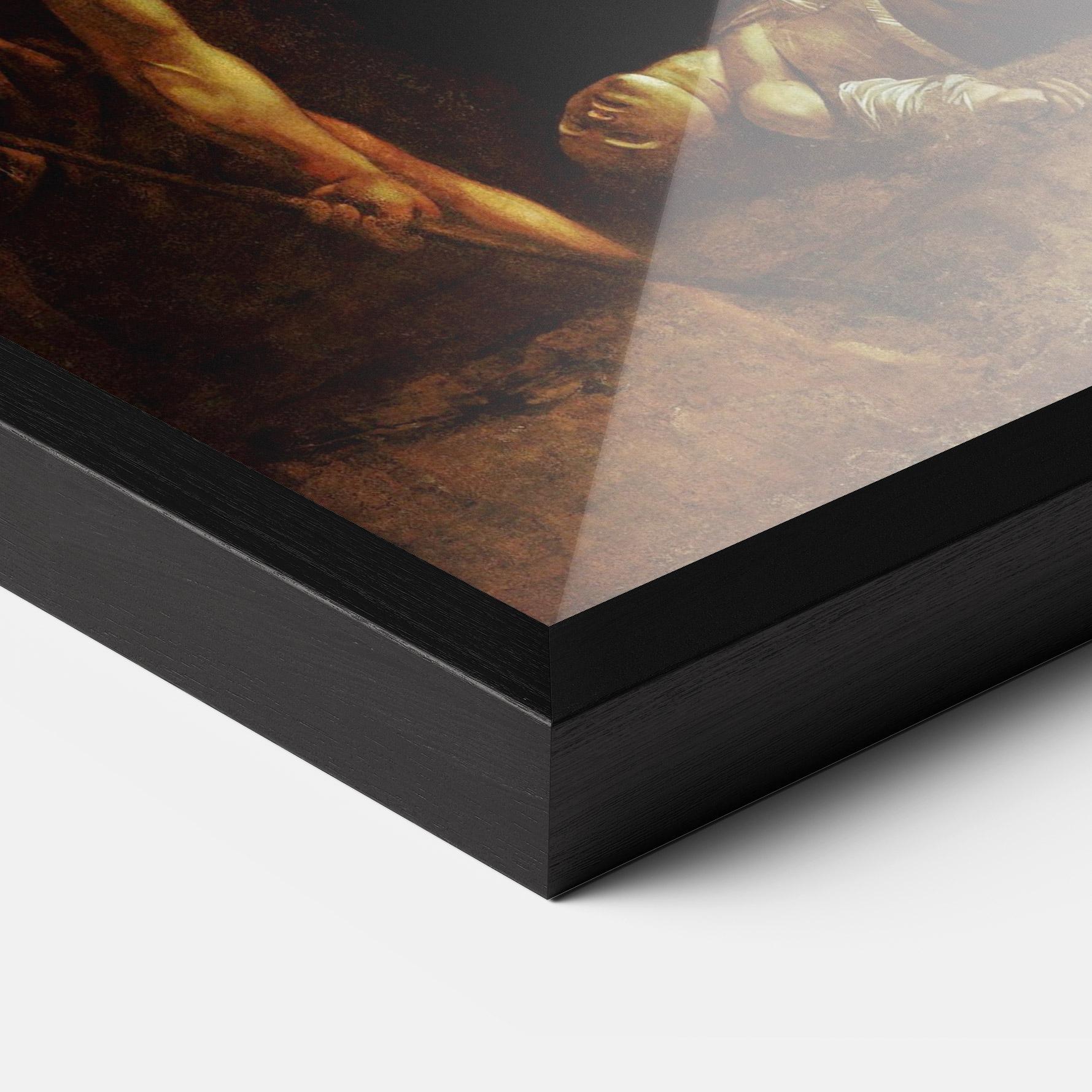 Plakat w Ramie Burial Of Saint Lucy mockup 3