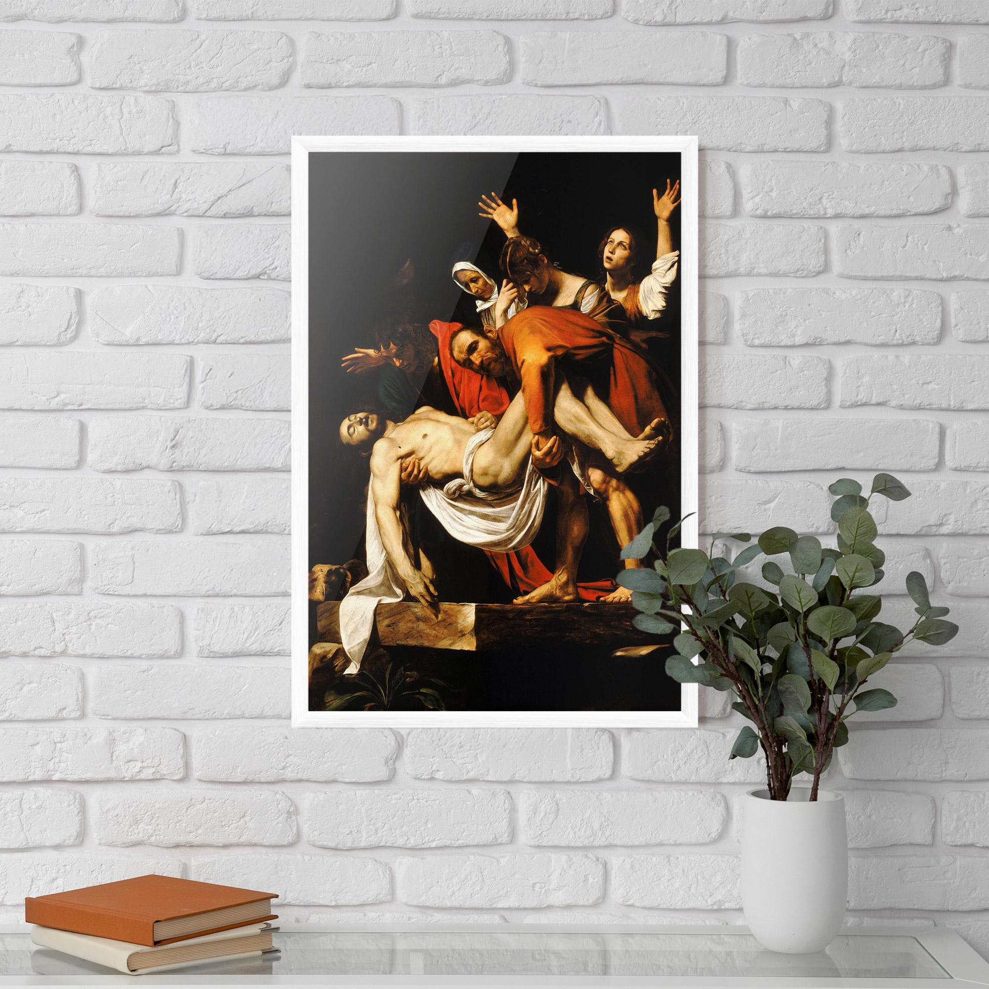 Plakat w Ramie The Entombment Of Christ mockup 5