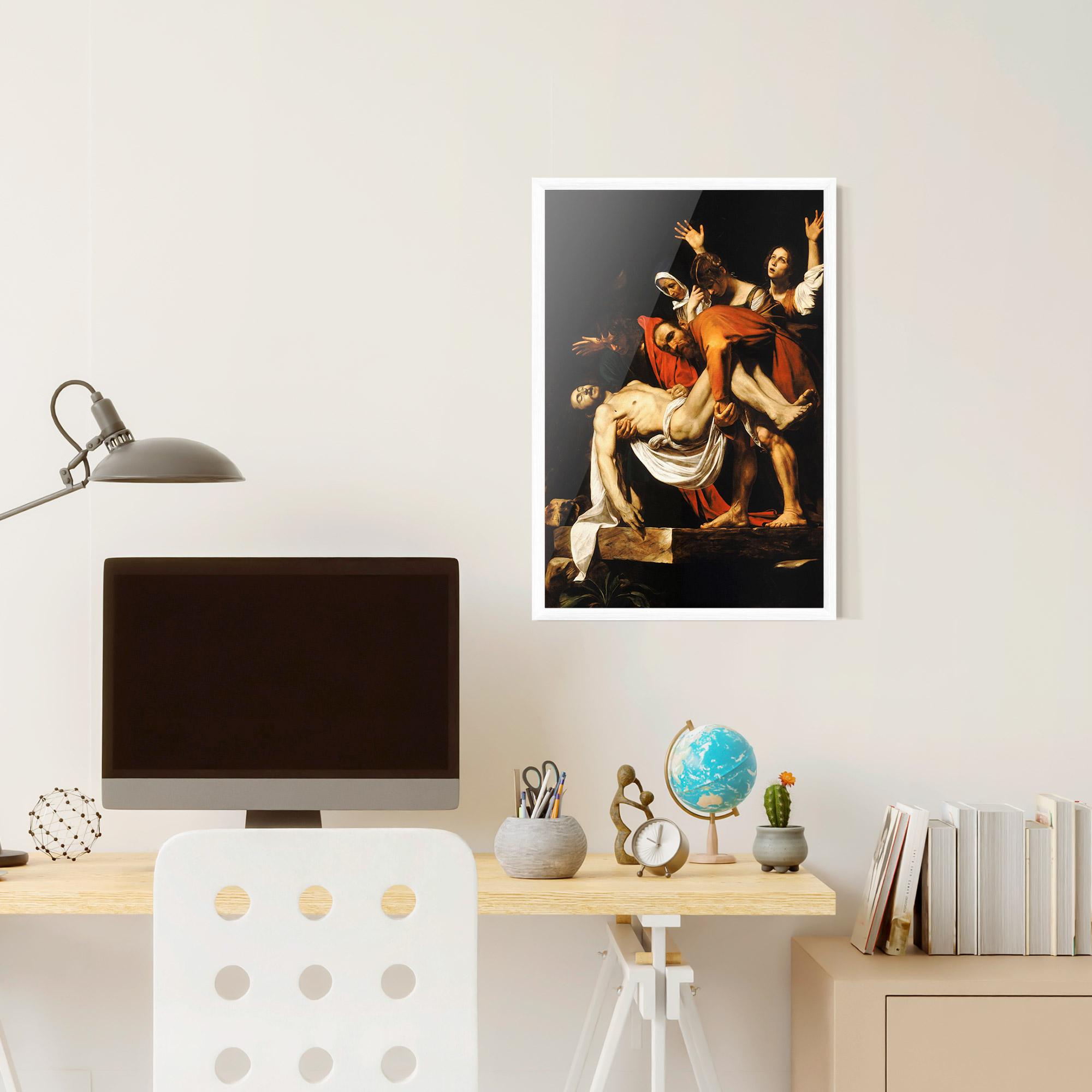 Plakat w Ramie The Entombment Of Christ mockup 6