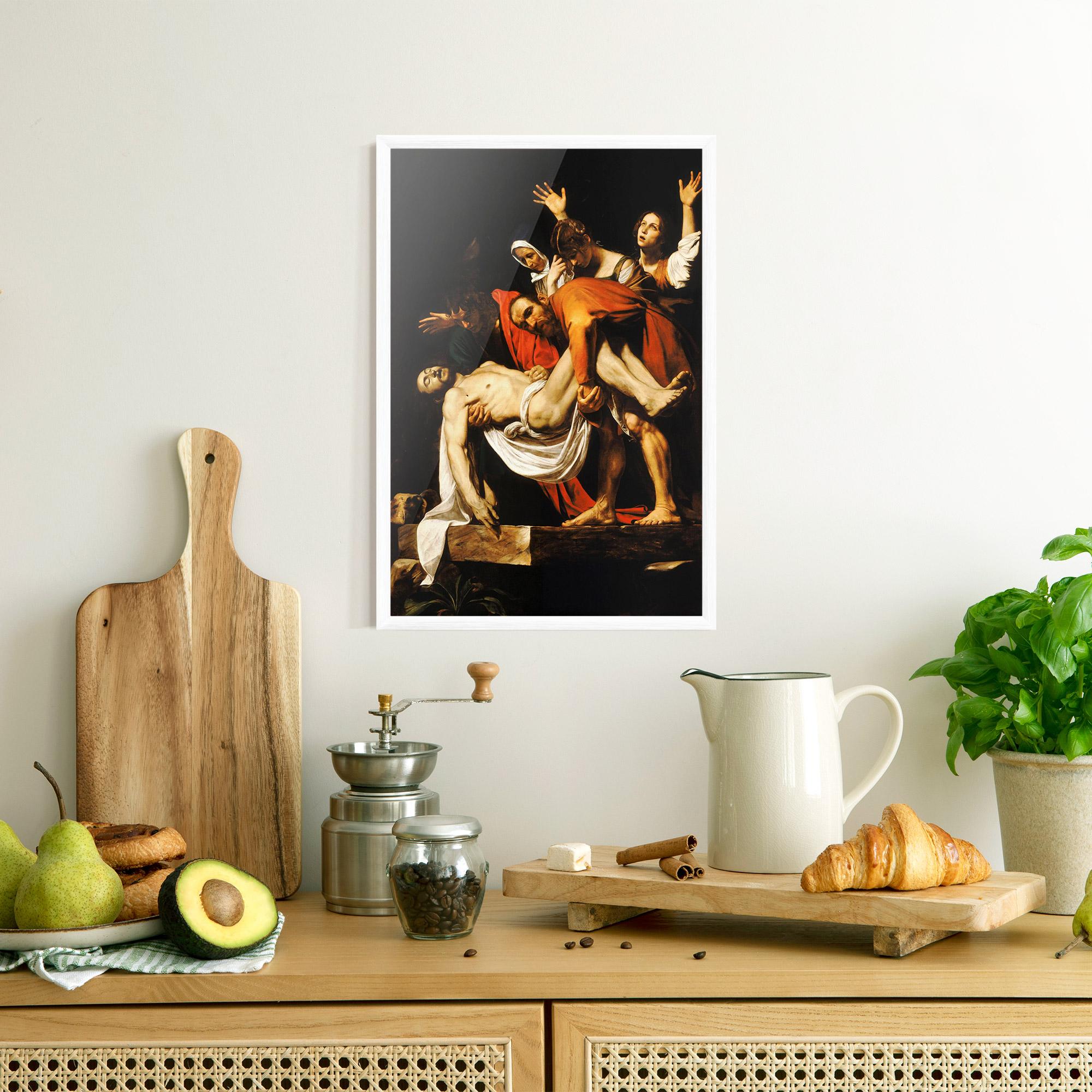 Plakat w Ramie The Entombment Of Christ mockup 8