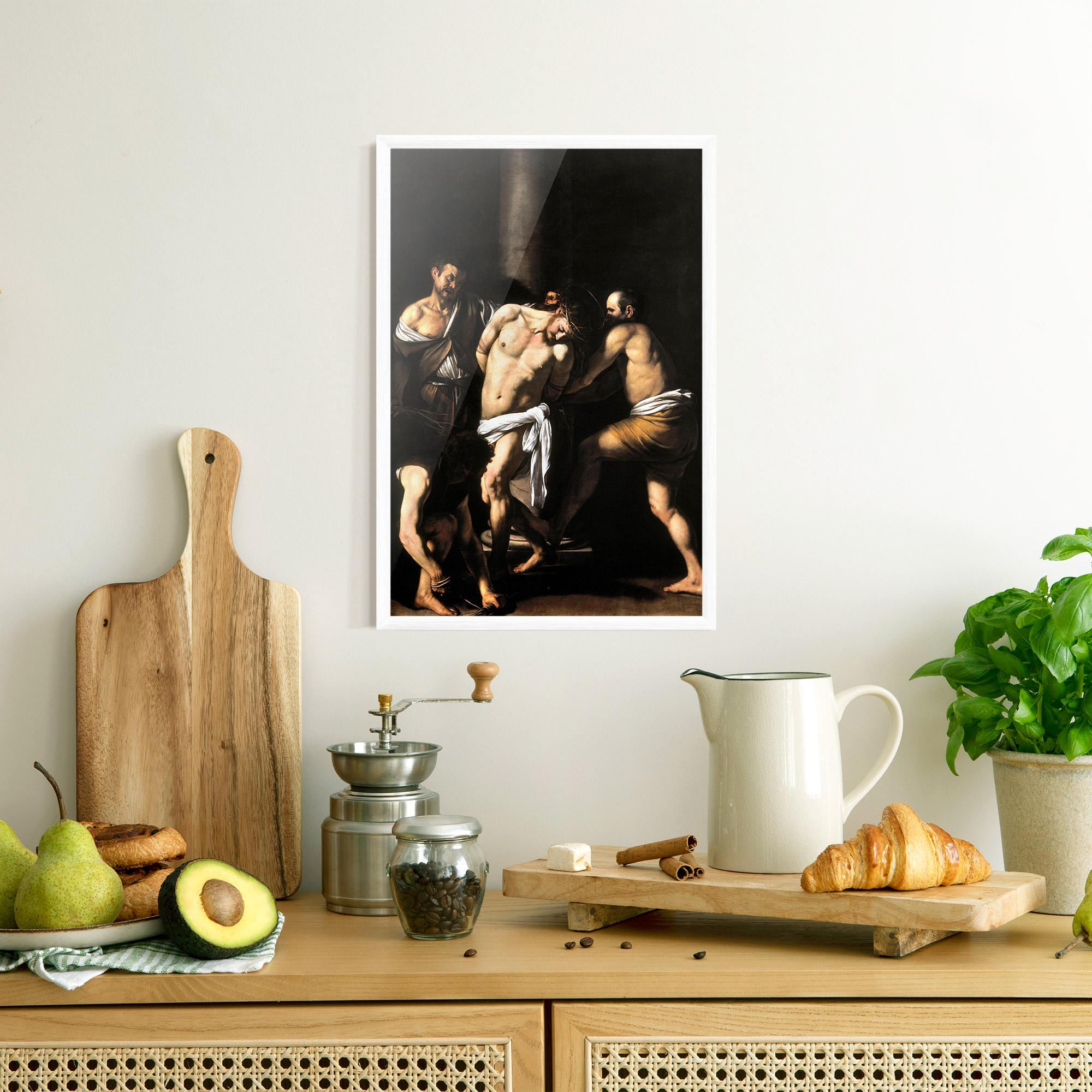 Plakat w Ramie The Flagellation Of Christ mockup 8