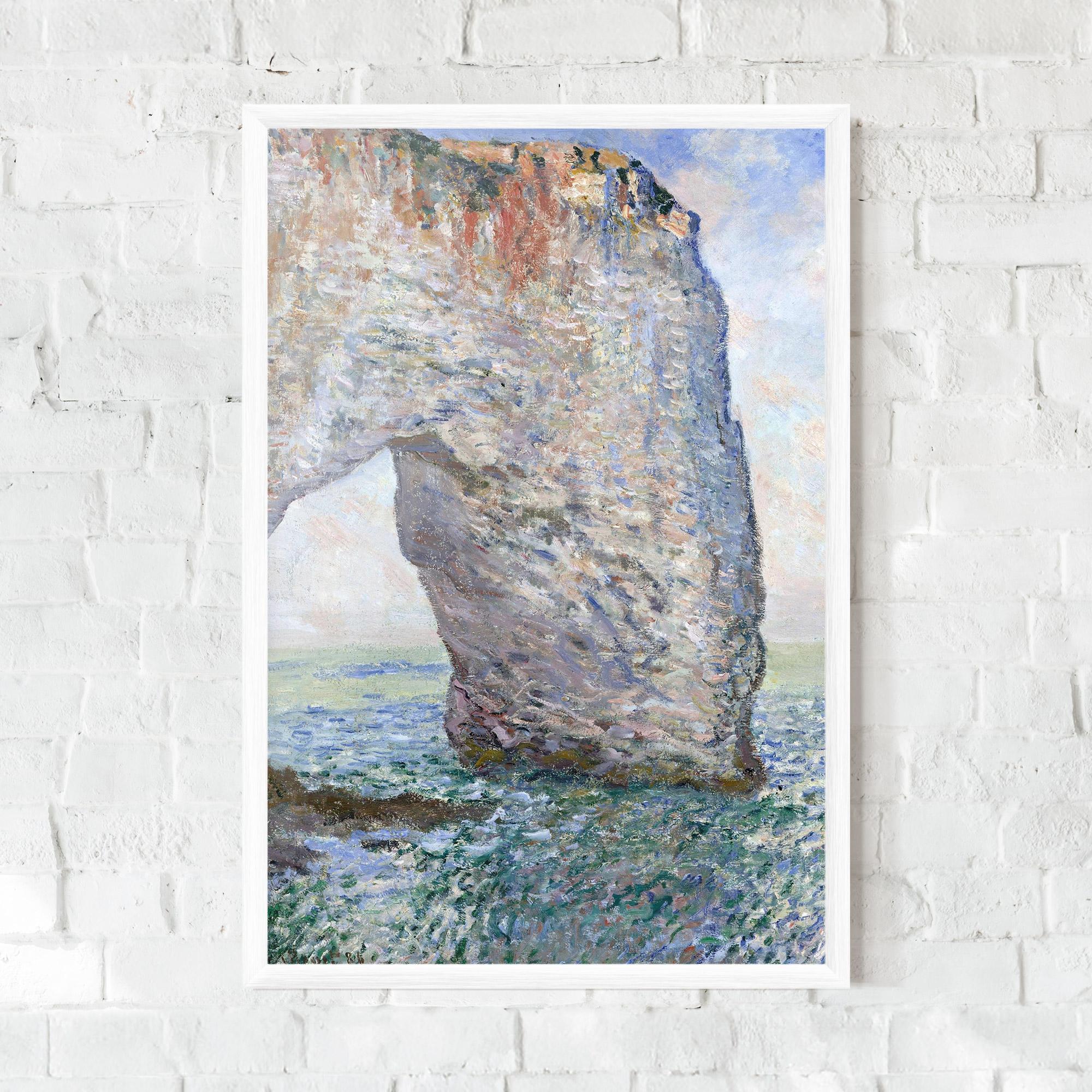 Plakat w Ramie Manneporte Near Etretat mockup 0